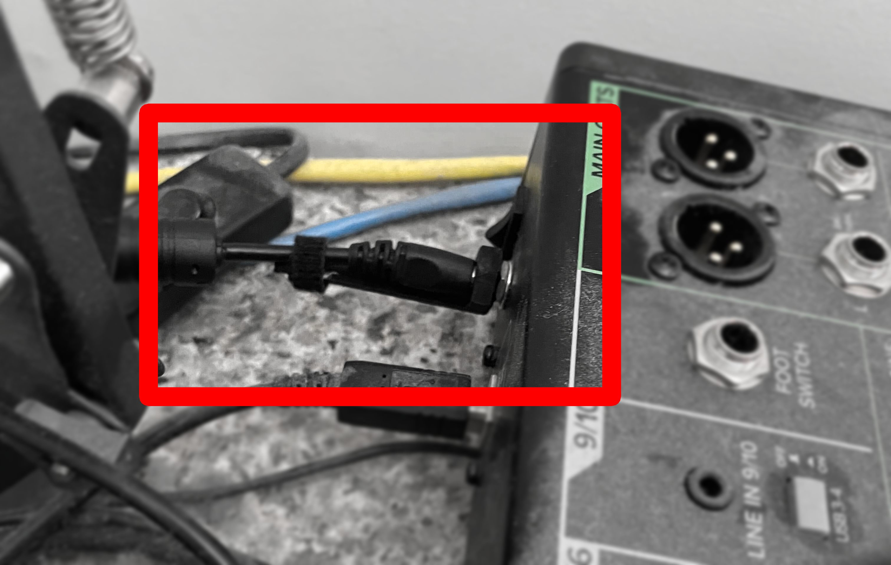 Mackie mixer 3rd party power lead adaptor