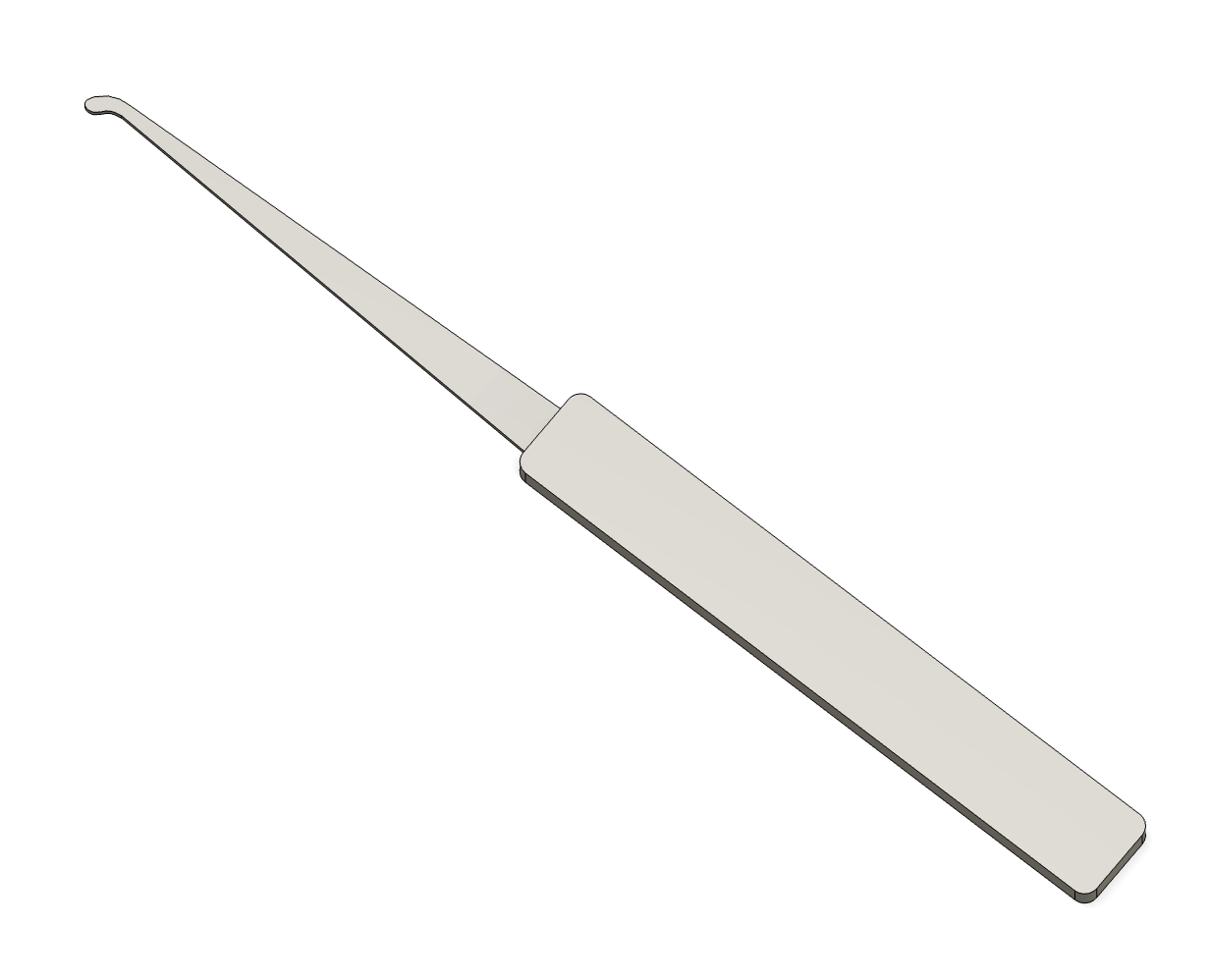 Lock Pick Medium Hook Model