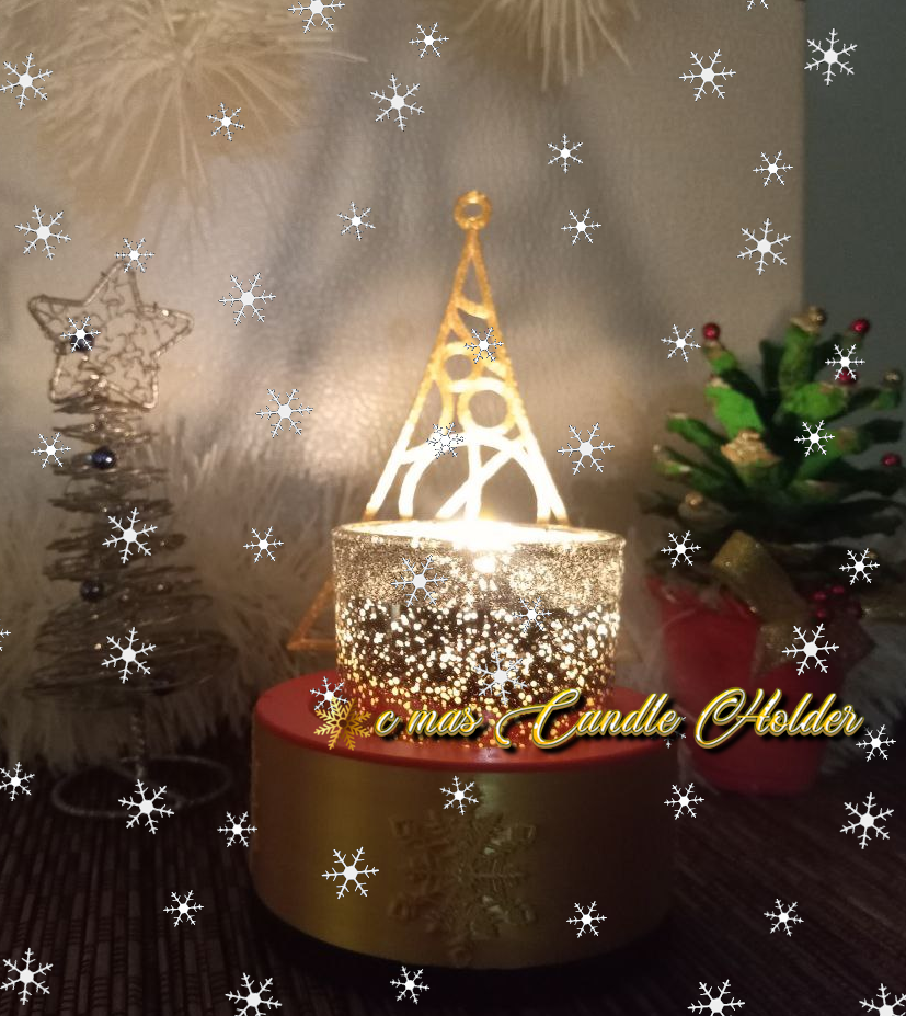 Christmas Candle Holder