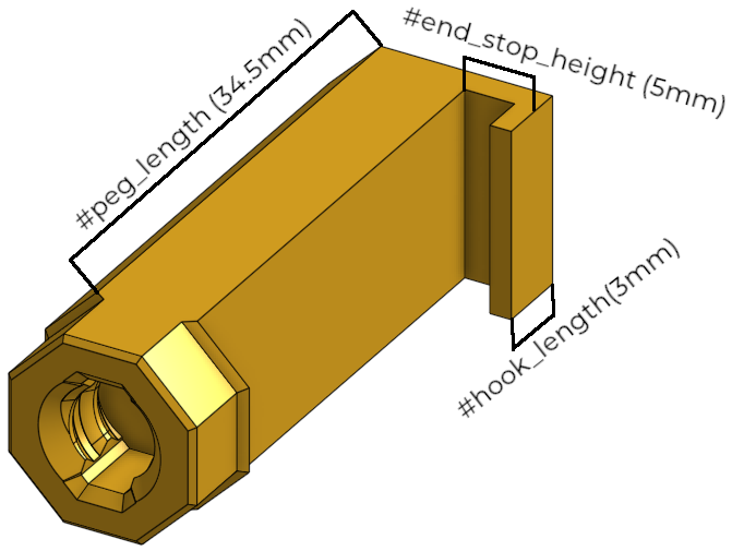 Parametric Multiboard/Multipoint Hooked Peg — thumbnail 3