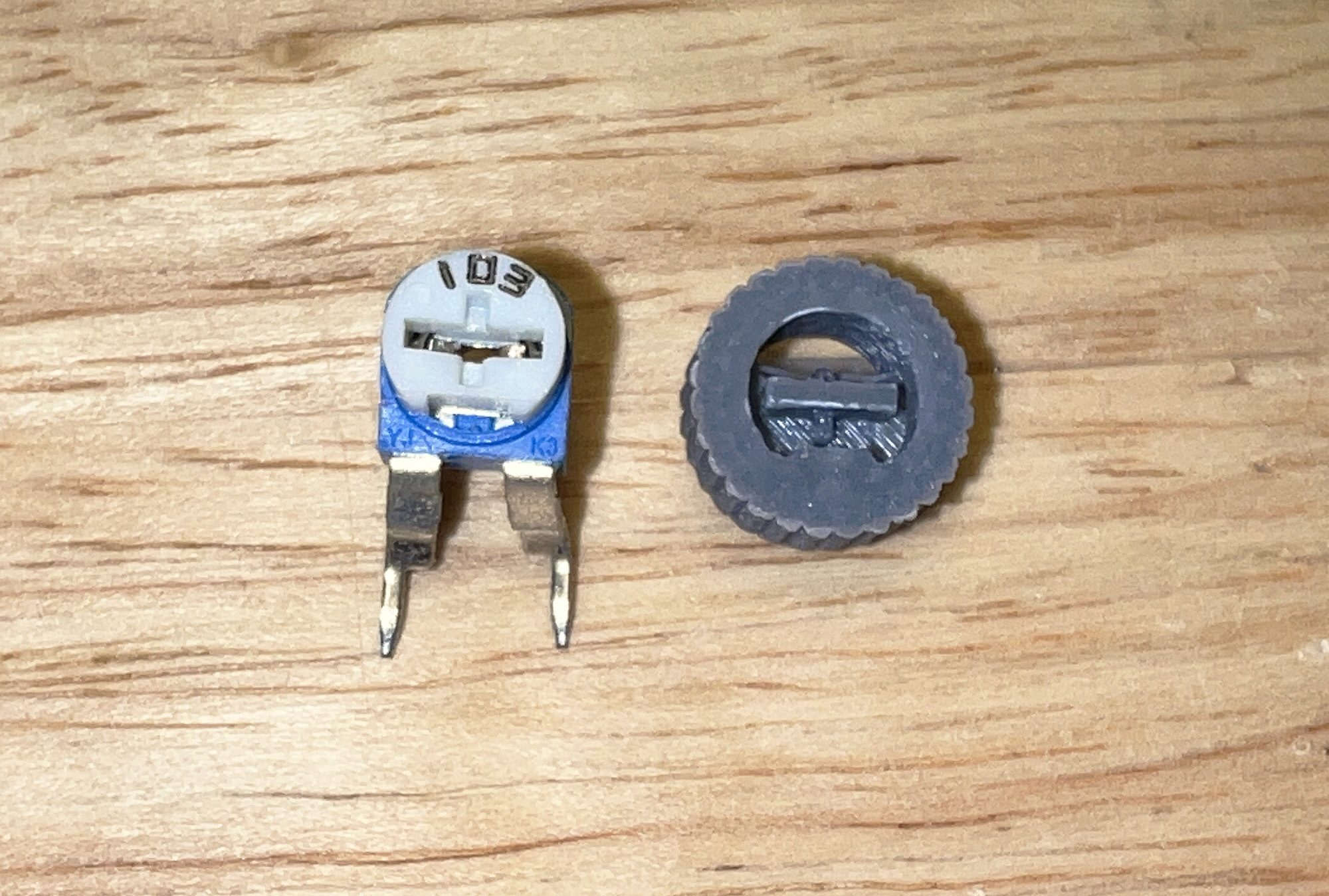 Miniatura 3 do modelo 3D Potentiometer knob