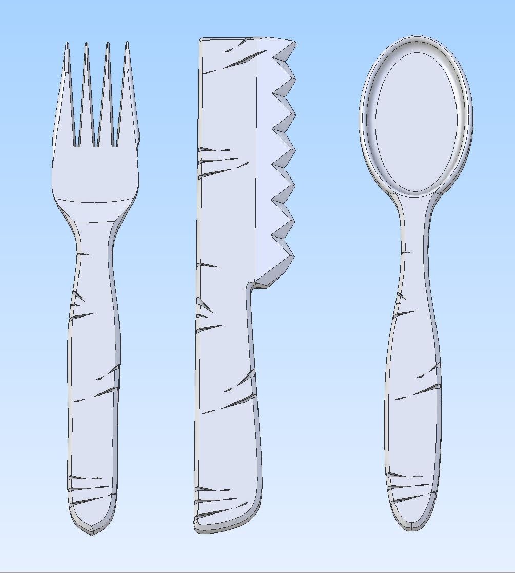 Camp Utensil Set