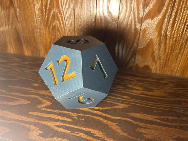 D&D D12 dice