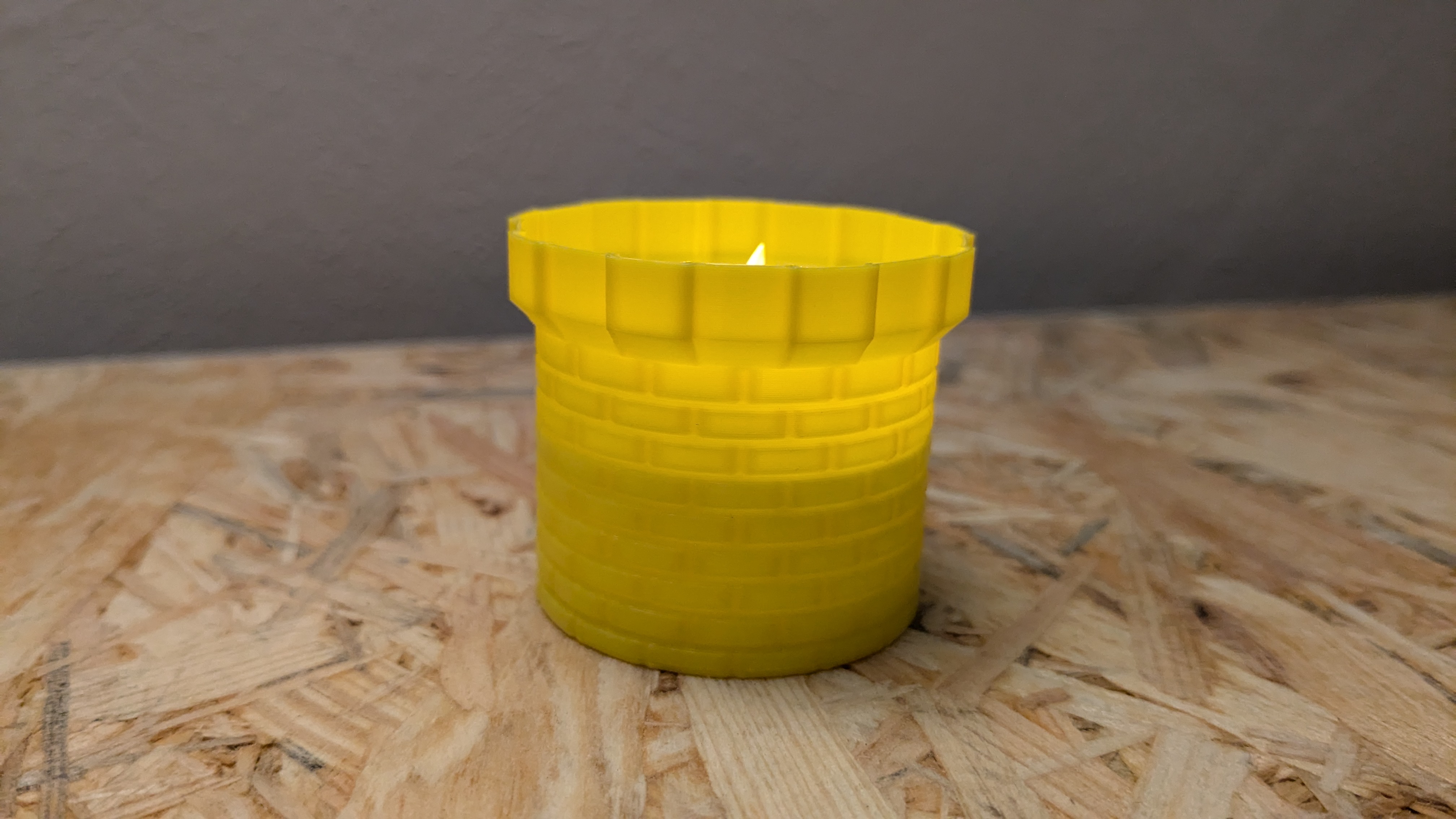 Miniatura 5 do modelo 3D tower led tea light