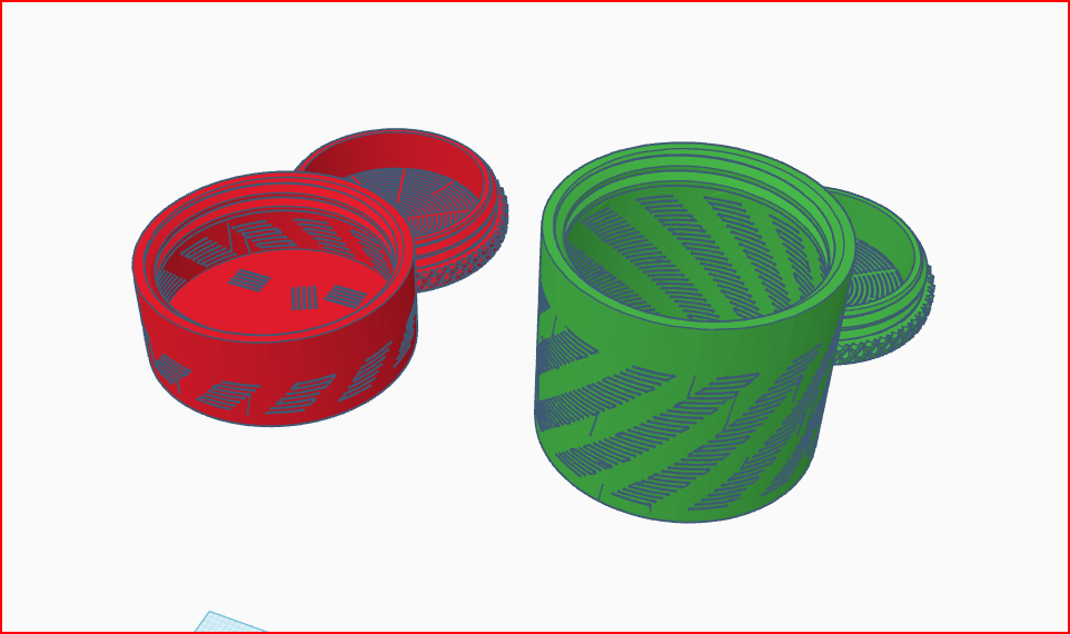 Inside Spool Silica Gel Container (smaller holes)