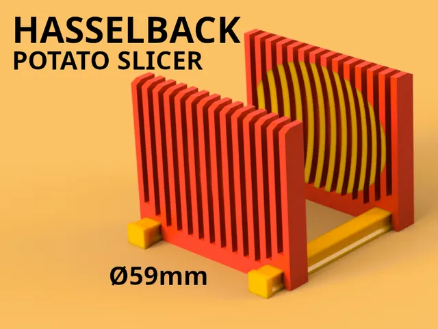 Hasselback Potato Slicer - Kitchen Food & Veg Slicer