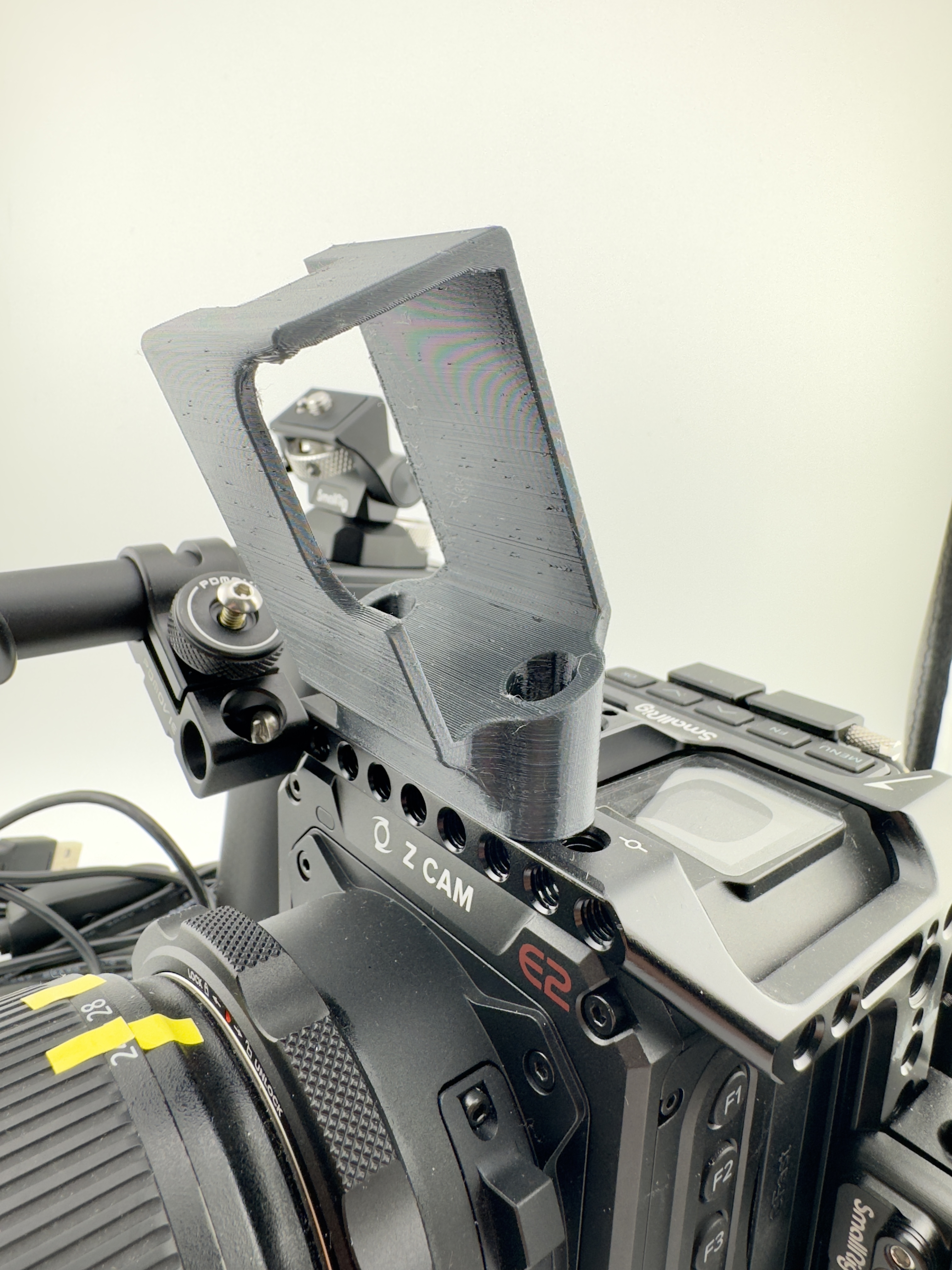 Small Rig Gopro Mount GoPro mount for Smallrig Z-Cam F6 cage by Faquaral | Download free STL ...
