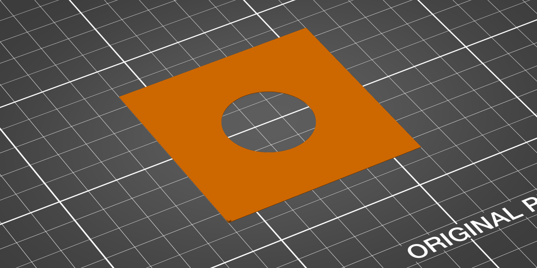 First Layer Test (-> with peel-off support)