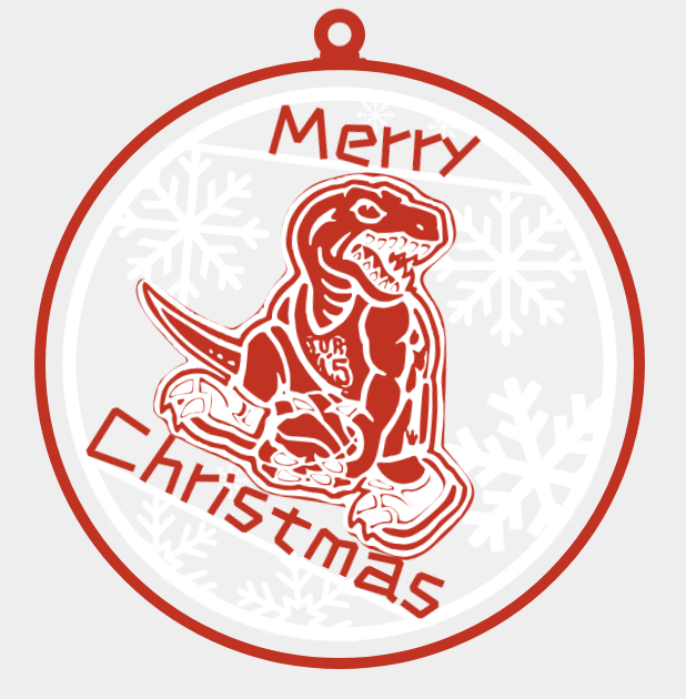 Spinning Toronto Raptors Christmas Ornament
