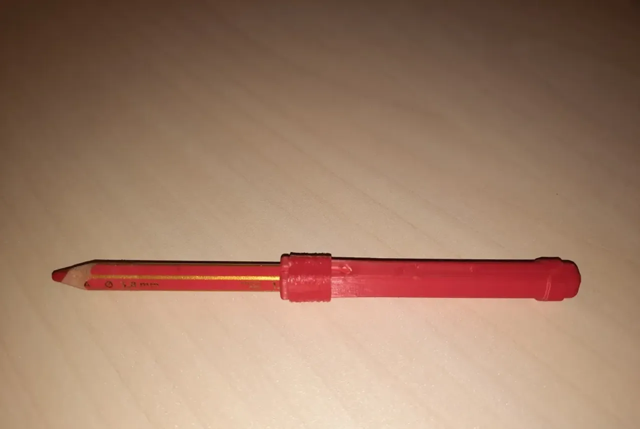 Pencil extender - allunga matite da andrea introvabile, Scarica il modello  STL gratuito