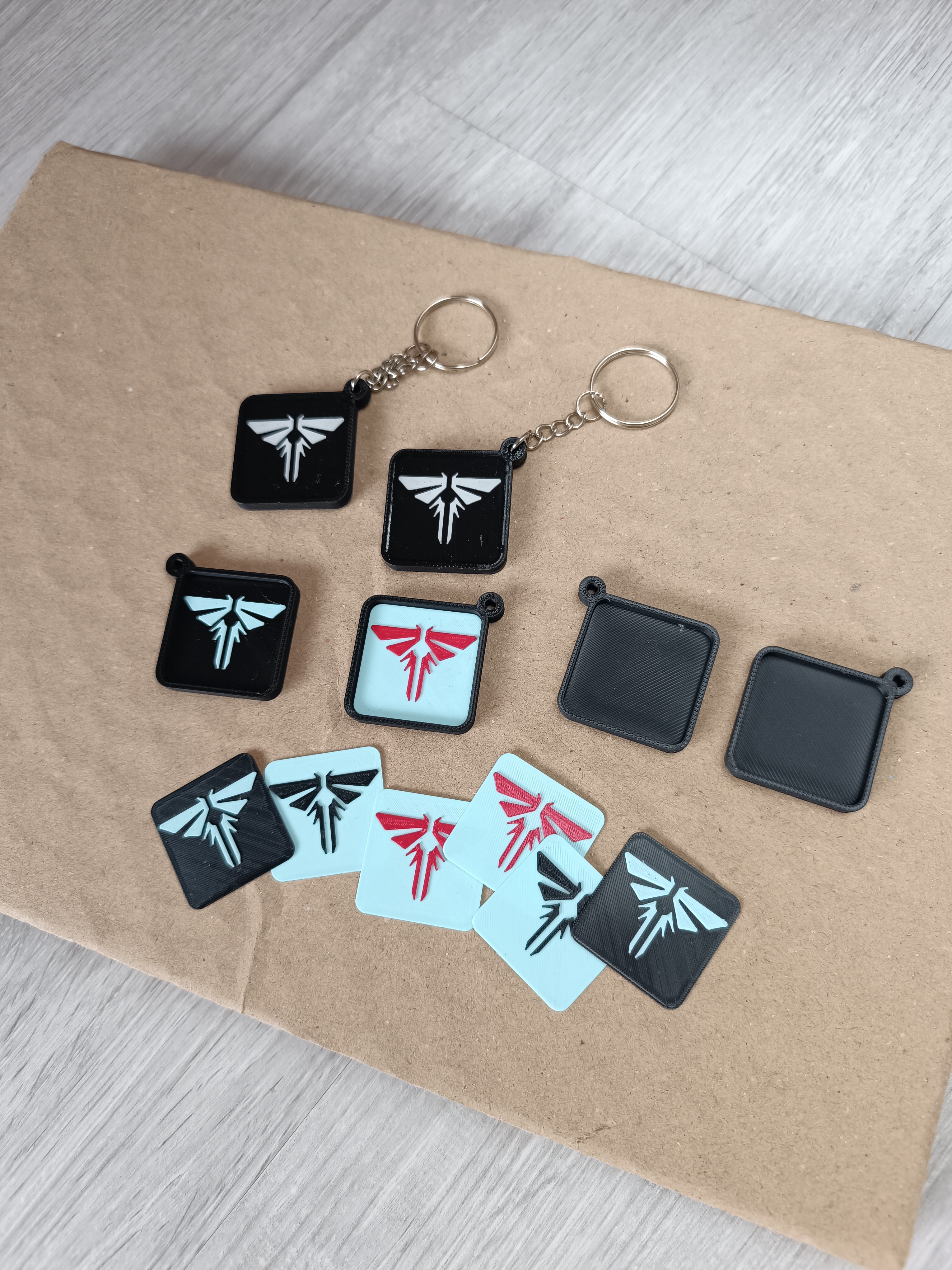 Firefly keychain / bag pendant - Last of Us - TLOU