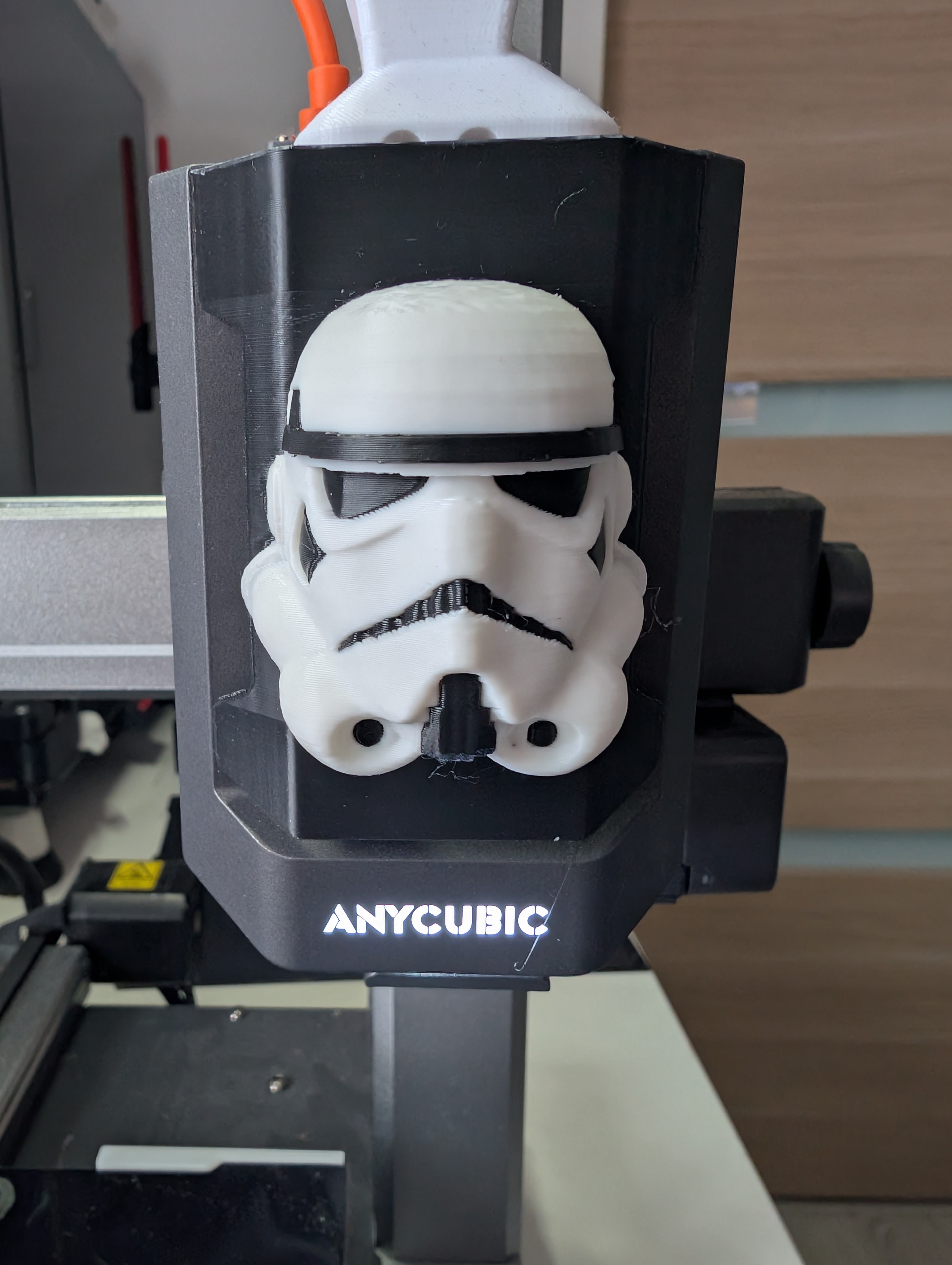 Anycubic Kobra 3 print head cover Stormtrooper