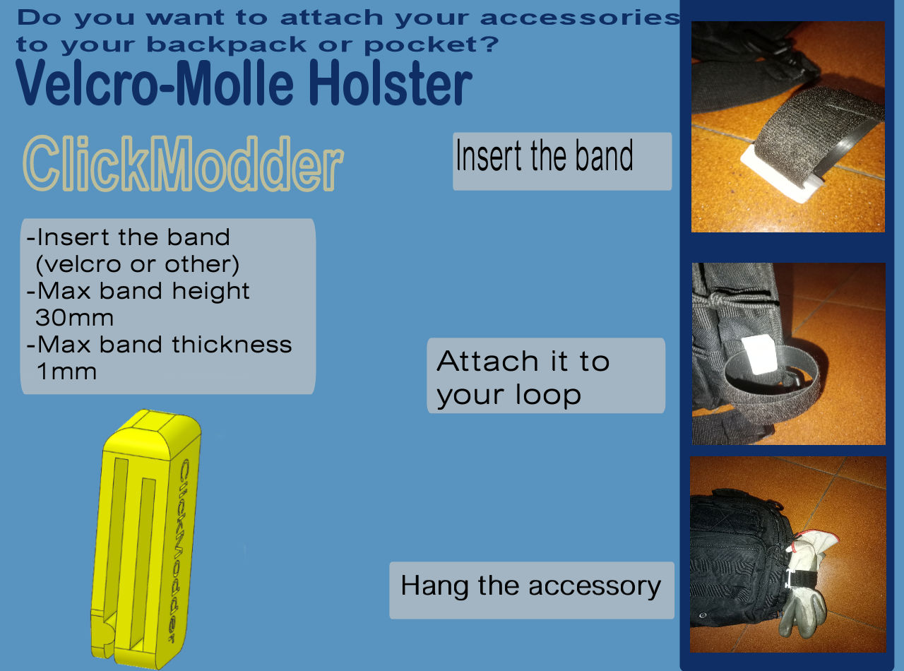 Velcro-Molle Holster
