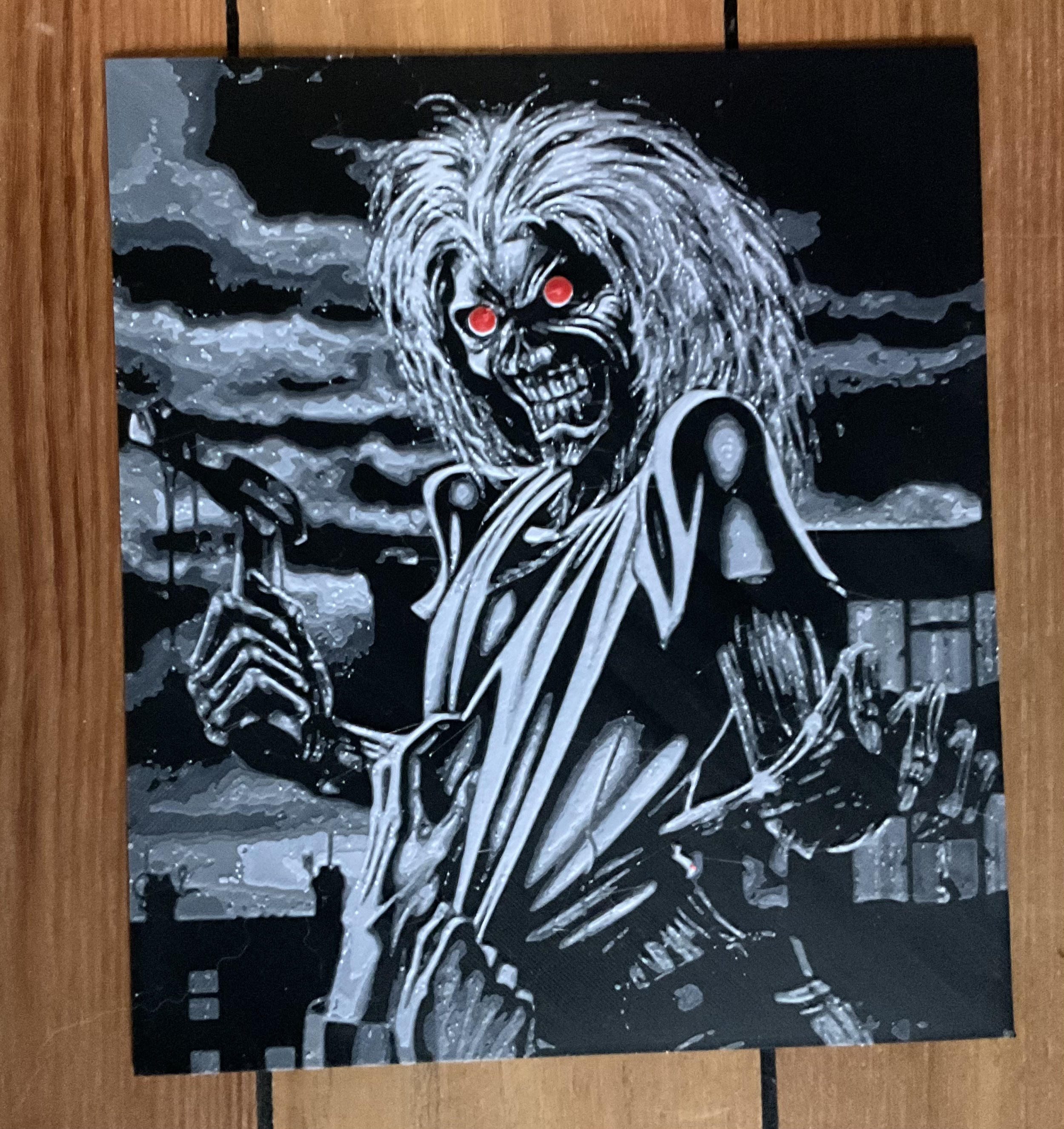 HueForge Iron Maiden-Eddie