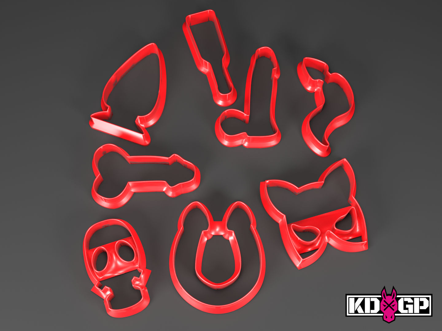 NSFW/Fetish/BDSM Cookie Cutters
