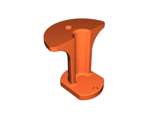 Climbing Rope Wall Bracket by Isai Olvera | Download free STL model ...