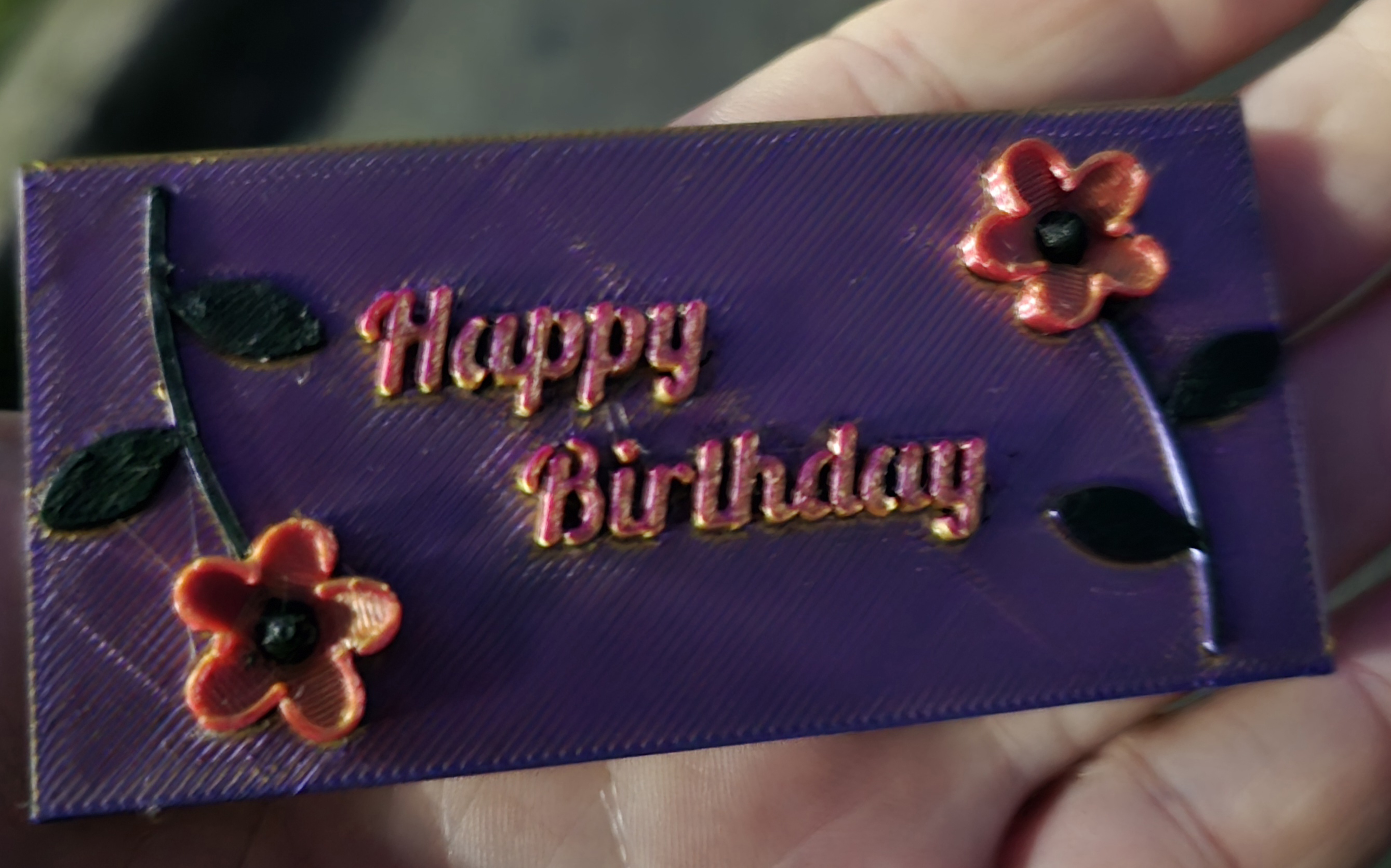 Happy Birthday Sign