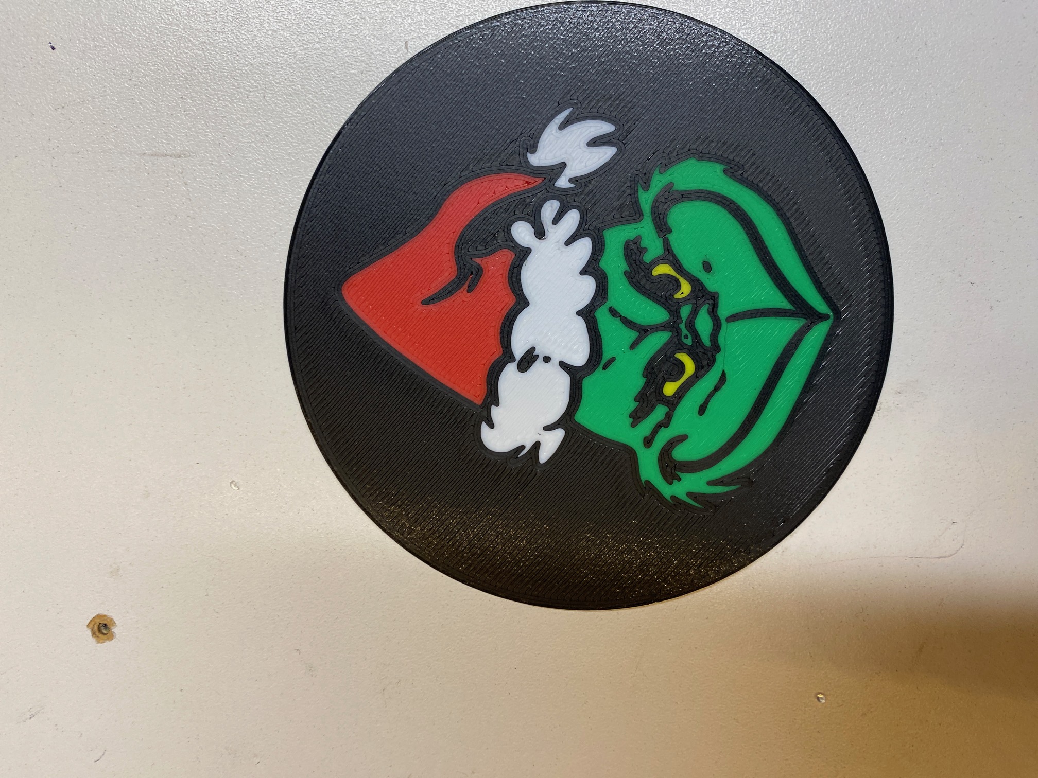 Grinch coaster
