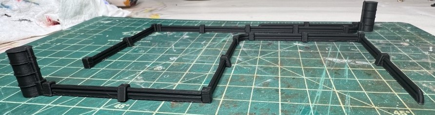 6mm scale Pipe Walls - BattleTech Compatible