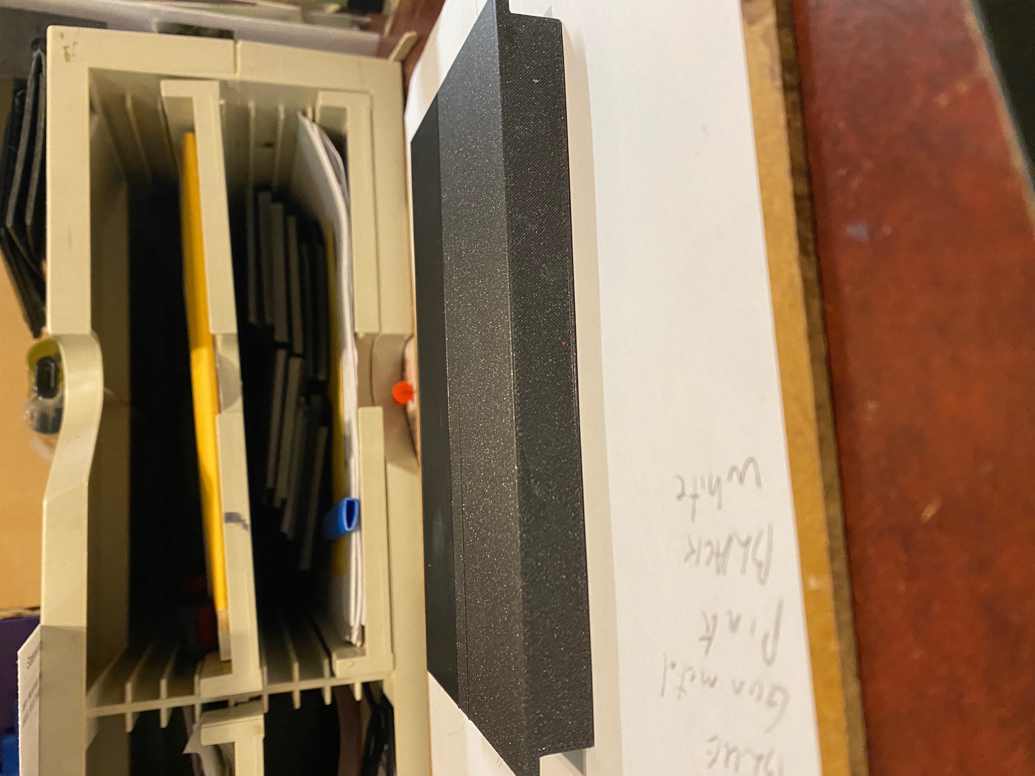 Weighted base for mini vault