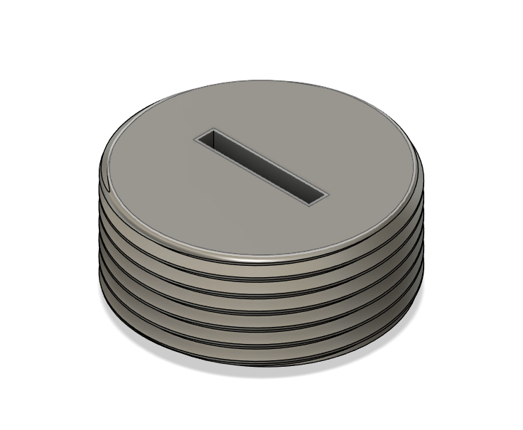 Carbon brush holder cap M16x1