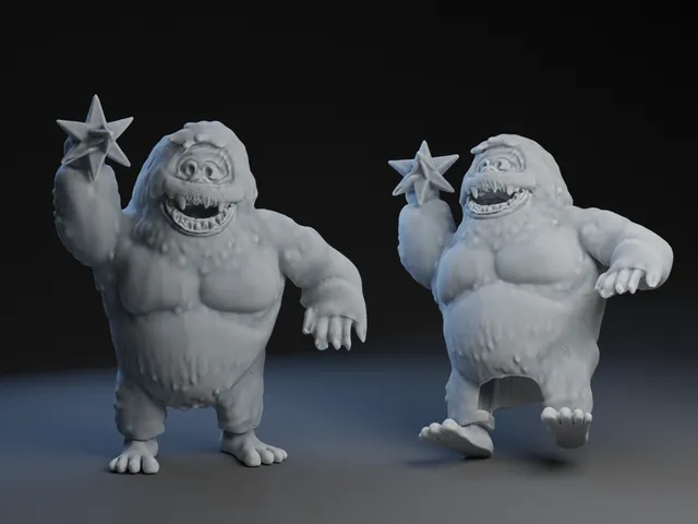 Bumble Snow Monster : Rudolph the Red Nose Reindeer.