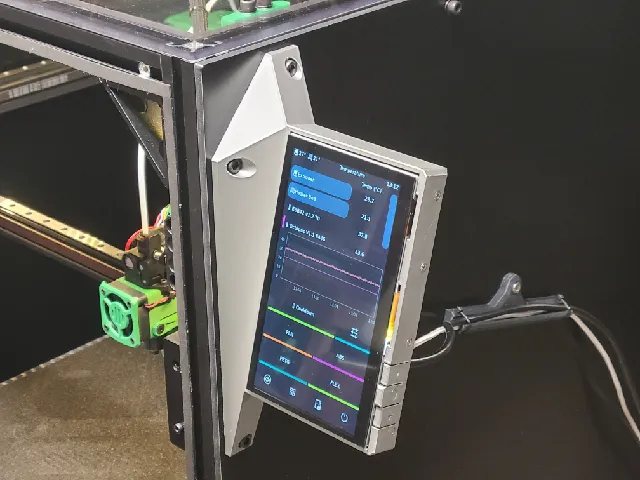 RatRig VCore4 BTT HDMI7 Mount on side of enclosure