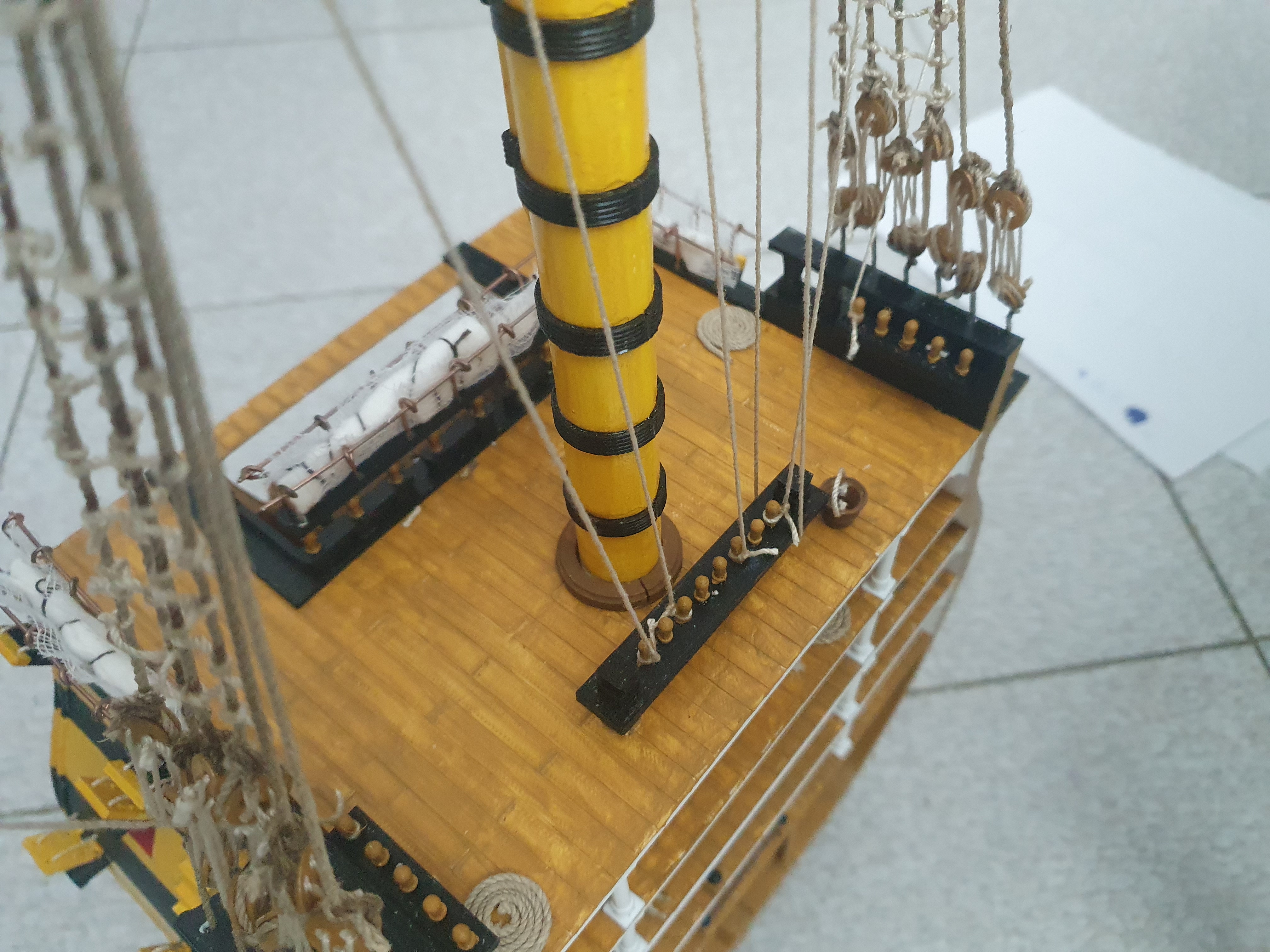 Miniatura 5 do modelo 3D HMS Victory Cross Section