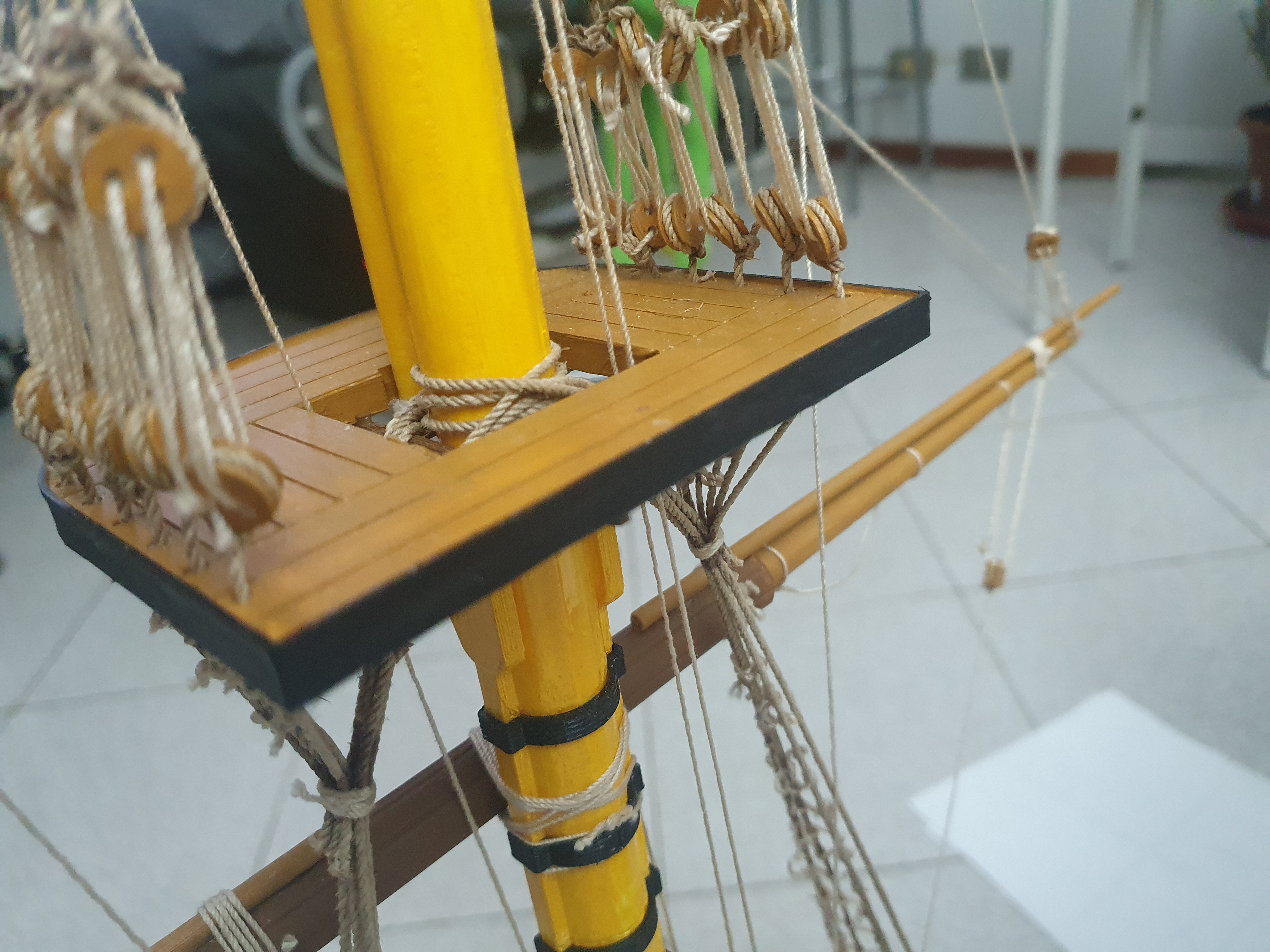Miniatura 12 do modelo 3D HMS Victory Cross Section