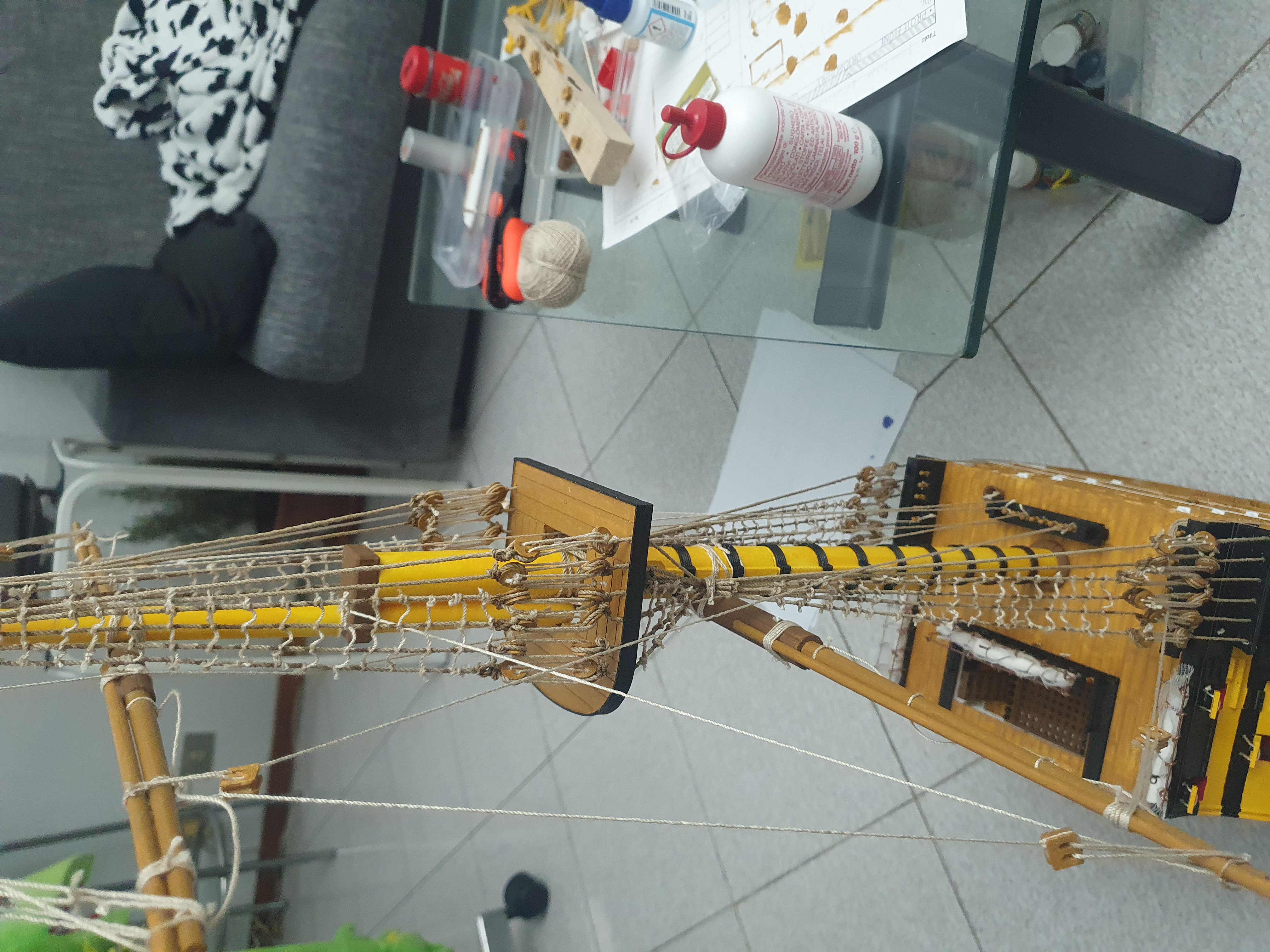 Miniatura 14 do modelo 3D HMS Victory Cross Section