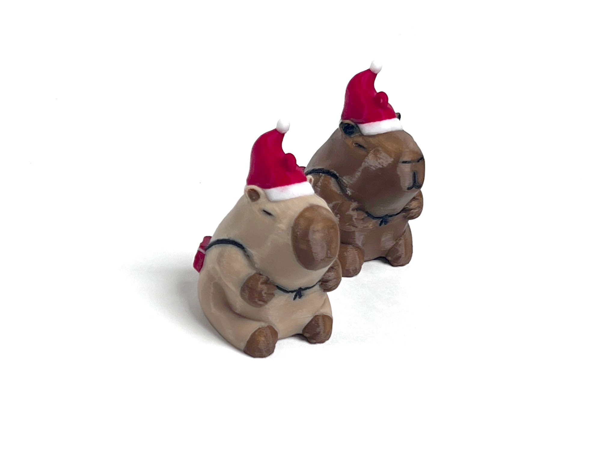Santipaw the Christmas Capybara Ornament Figurine — thumbnail 8
