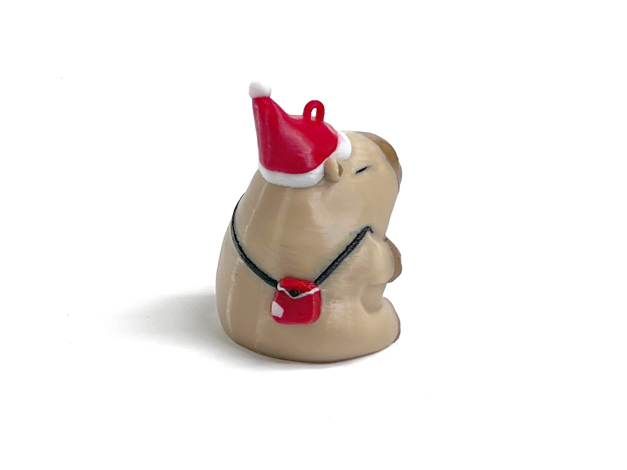 Santipaw the Christmas Capybara Ornament Figurine — thumbnail 10