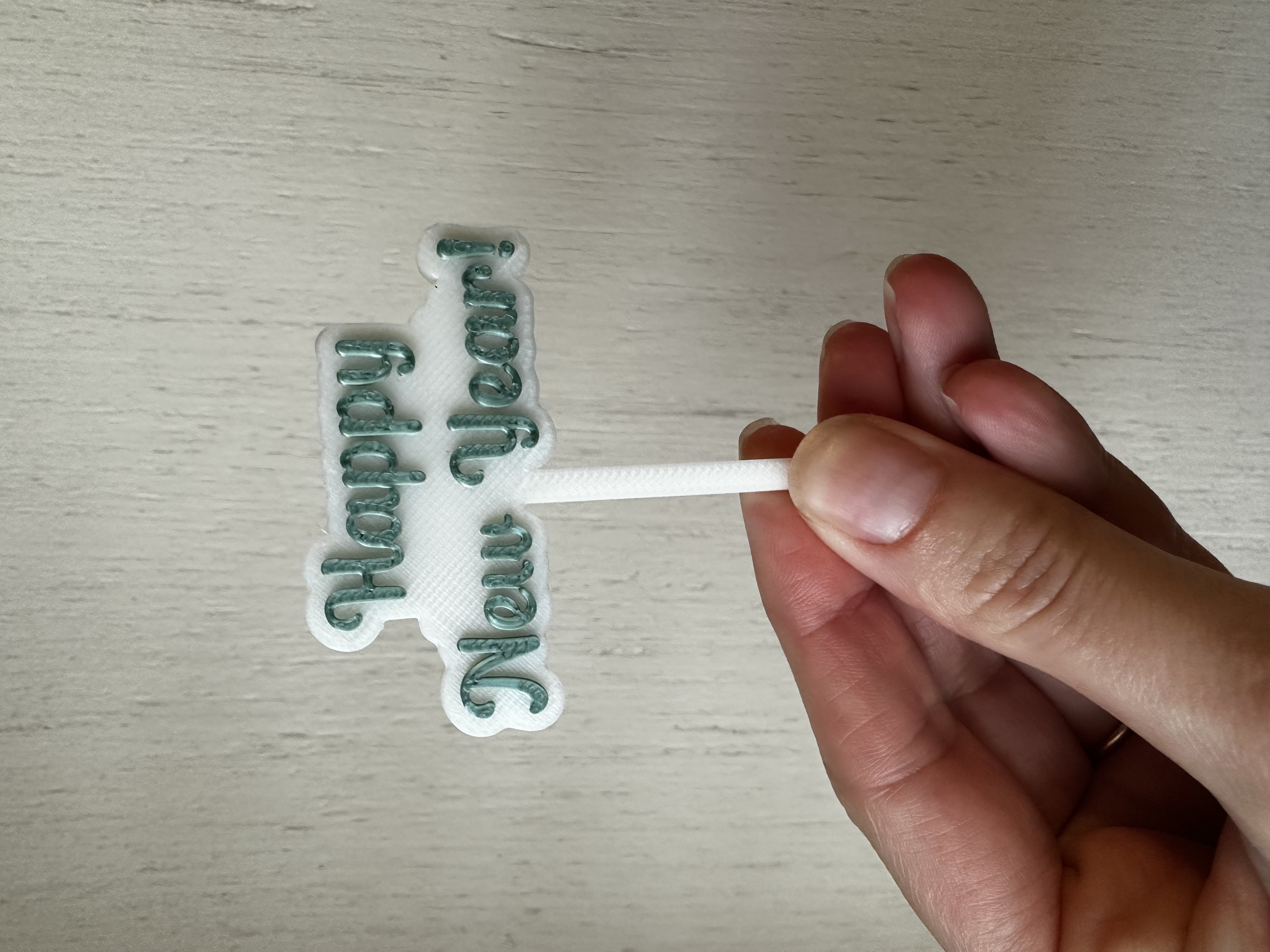 Happy New Year Cupcake Topper