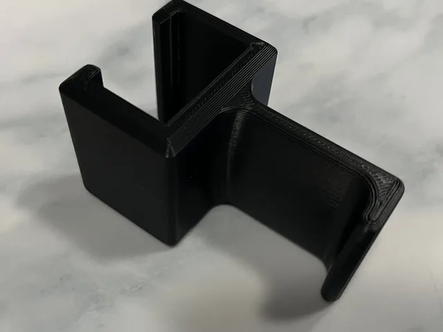 Headphones holder hook for monitor mount arm