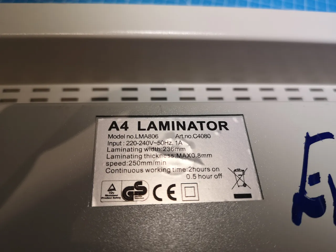 Laminator gear replacement part (LMA806) by funkysod | Download