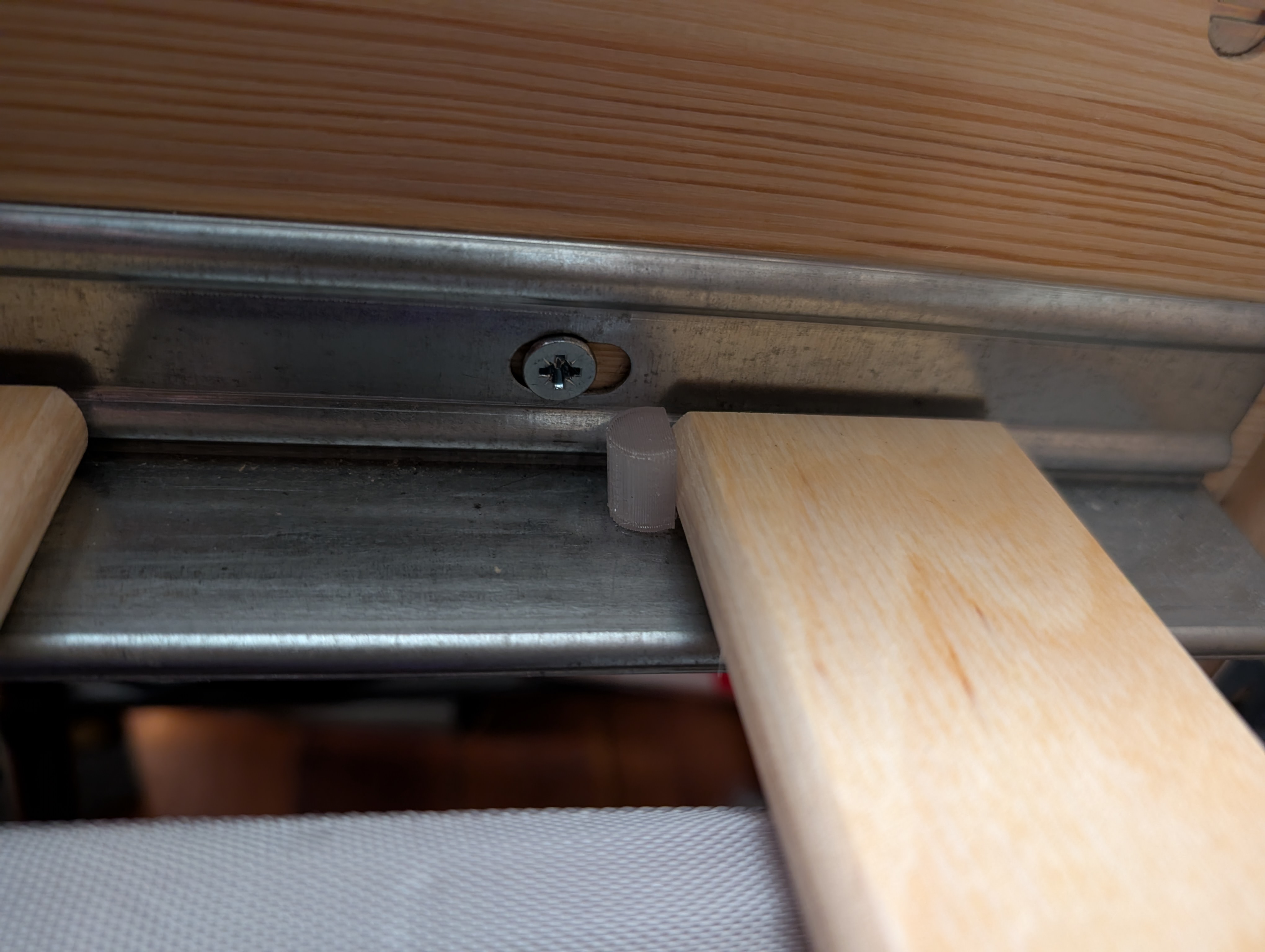 IKEA TARVA bed stopper pegs for support ribs