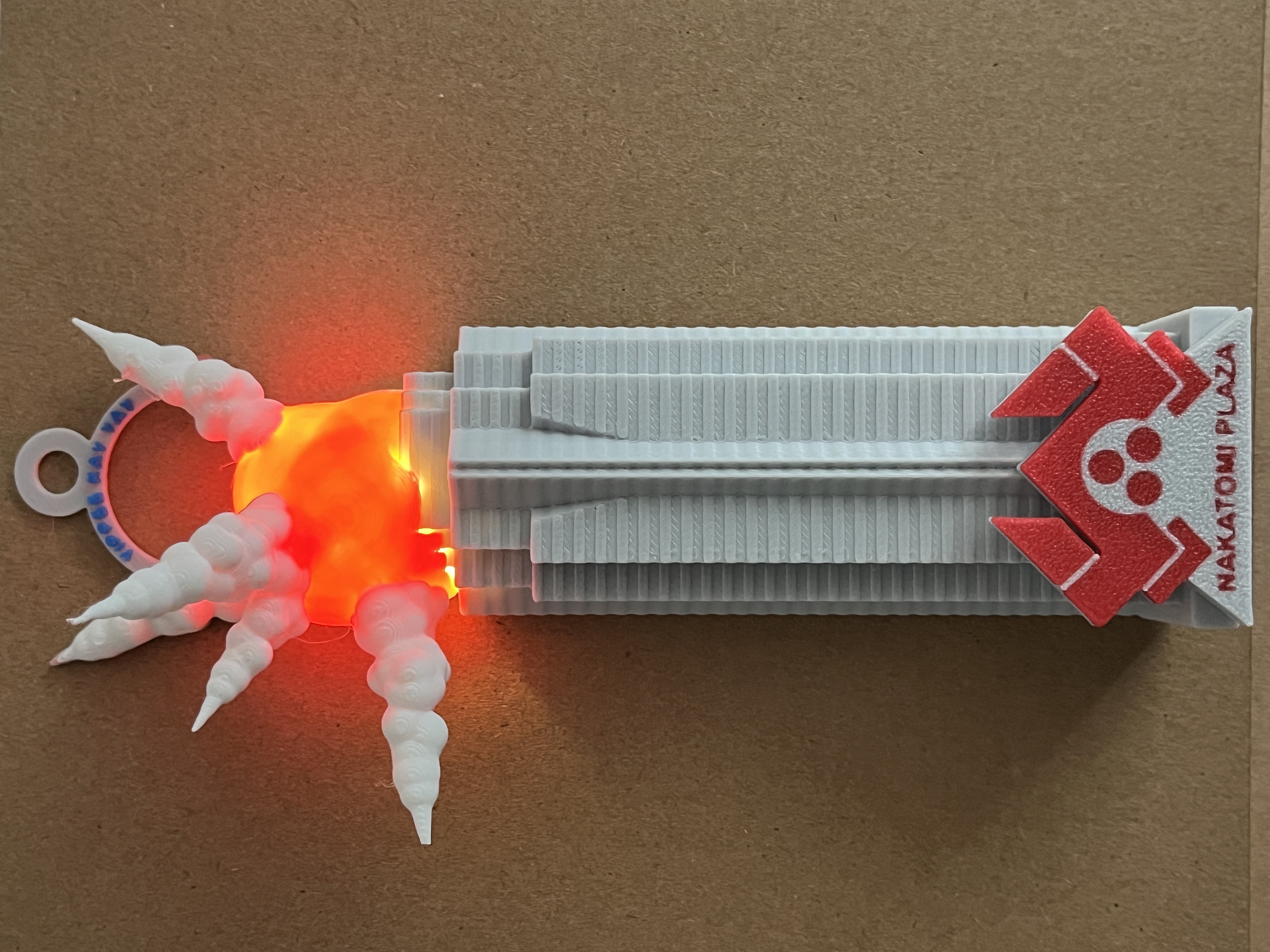 Nakatomi Christmas Ornament - Lights Up