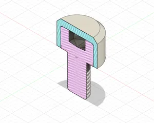 M5-M6 socket head screw cover