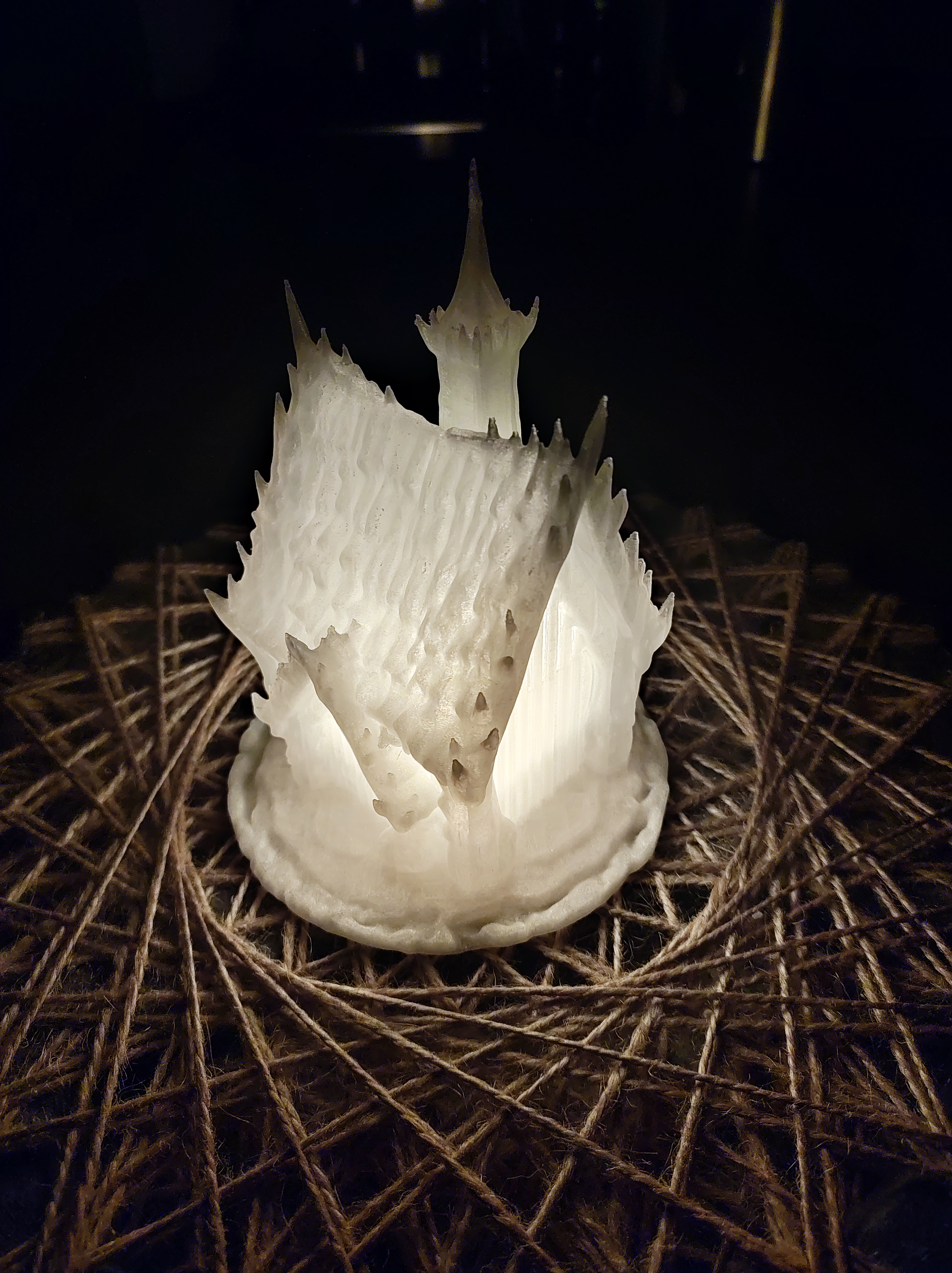Fairytale birdfeeder or latern for Christmas time