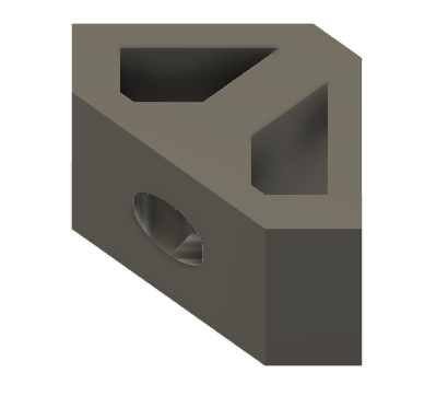 Miniatura 2 do modelo 3D Corner Bracket 90 degree