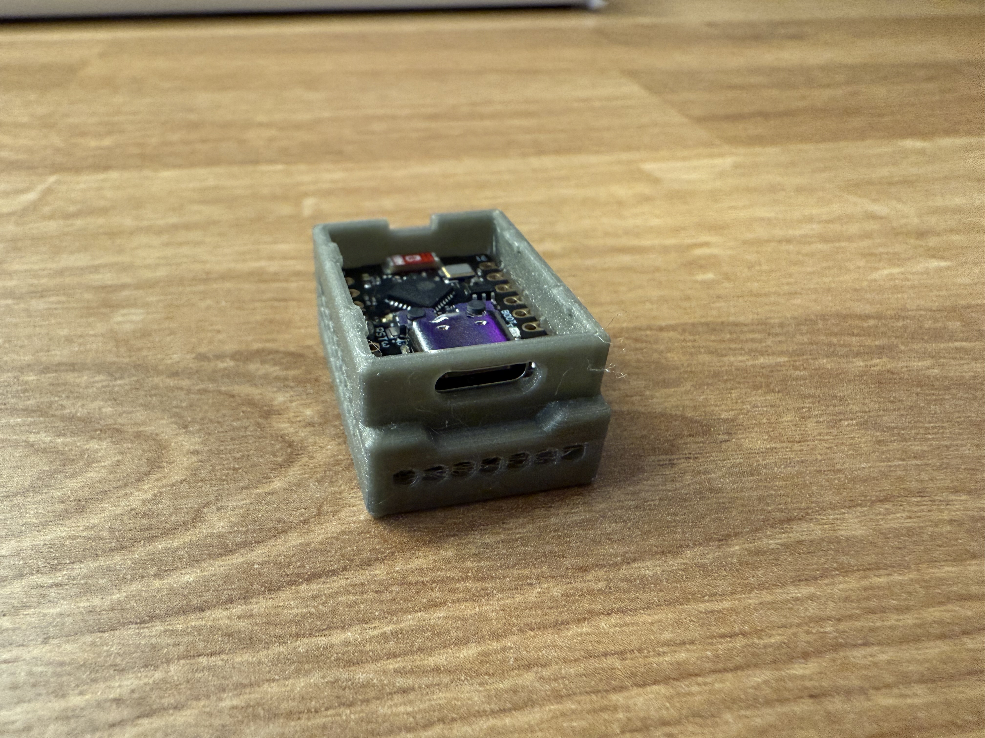 LD2410C + ESP32-C3 Case - Larger USB-C cable 3D model thumbnail