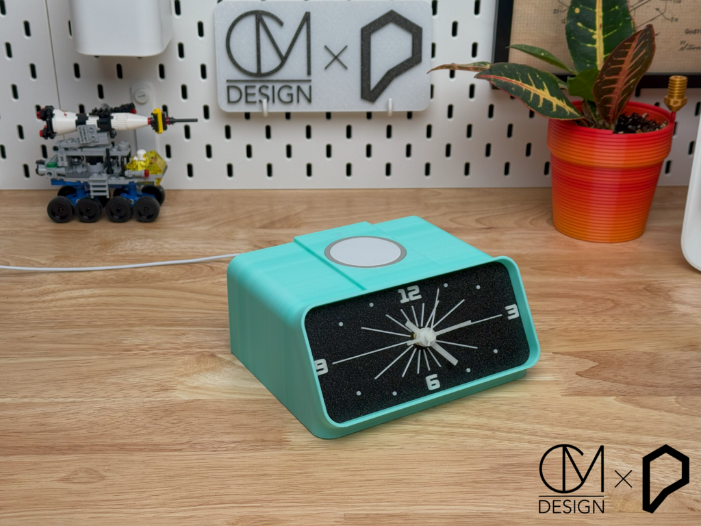Retro Clock and Magsafe Charger