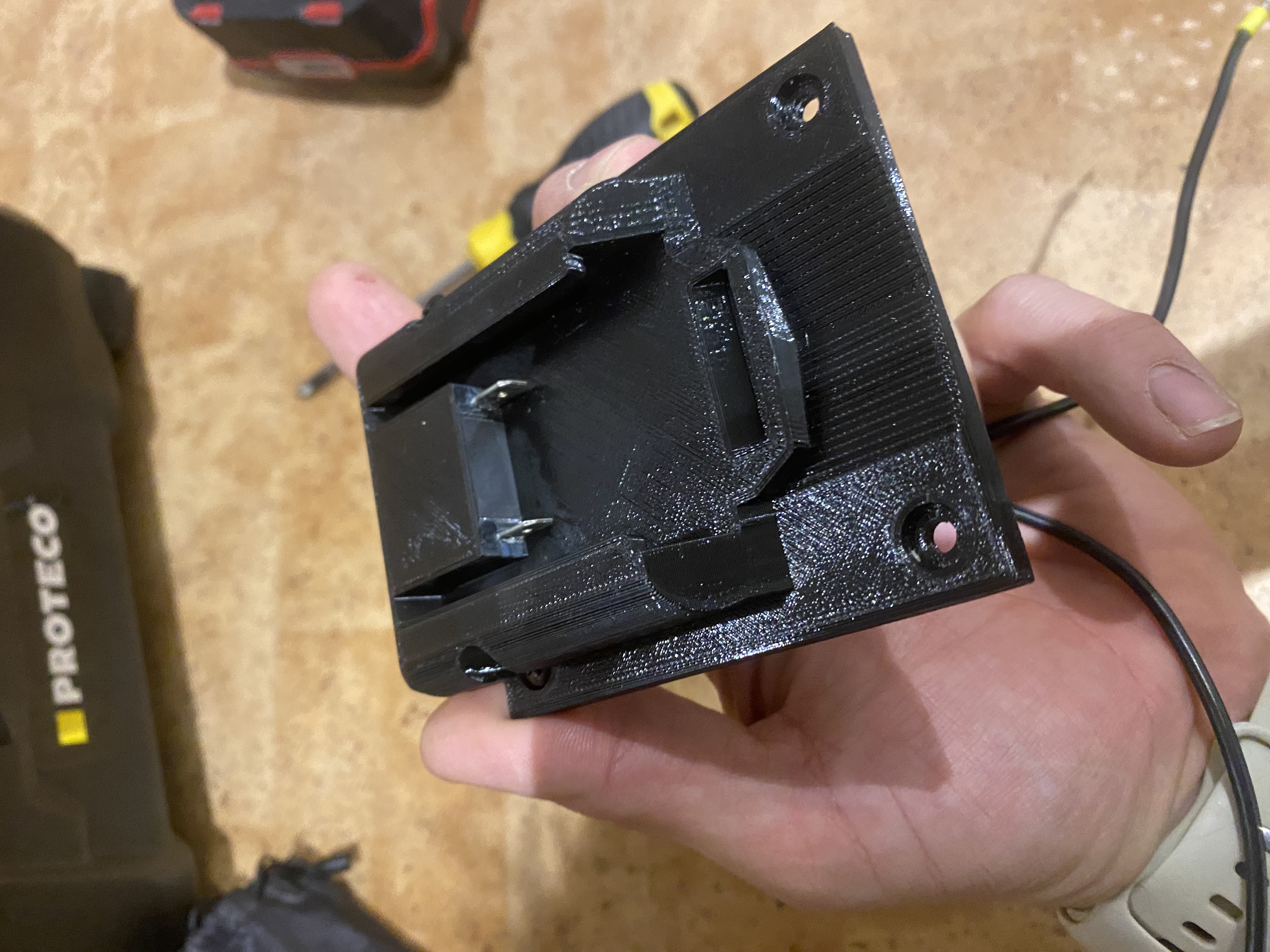 Parkside X20v vacuum adapter Proteco 20v