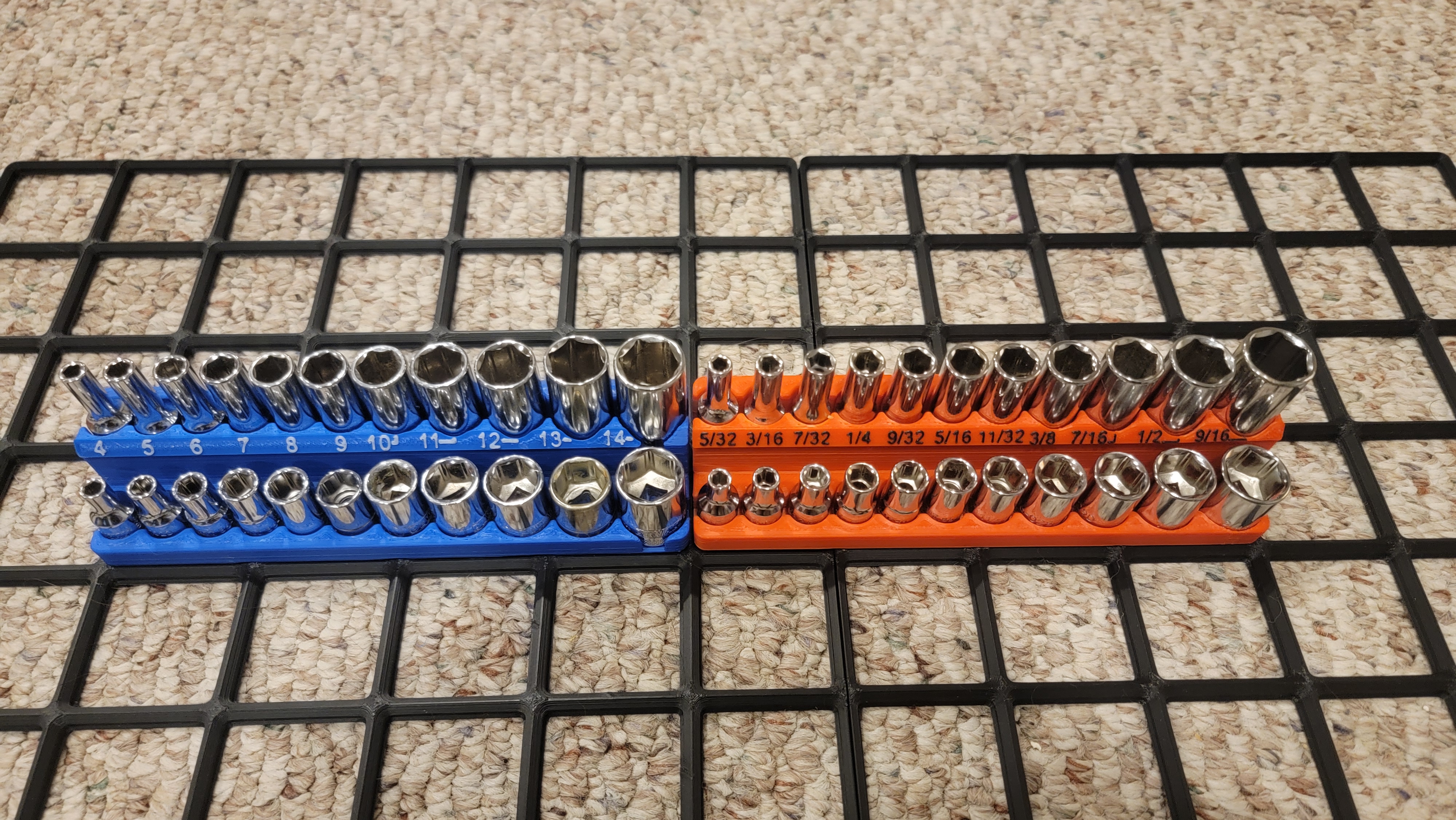 Space Efficient Socket Holders - Gridfinity — miniatura 6