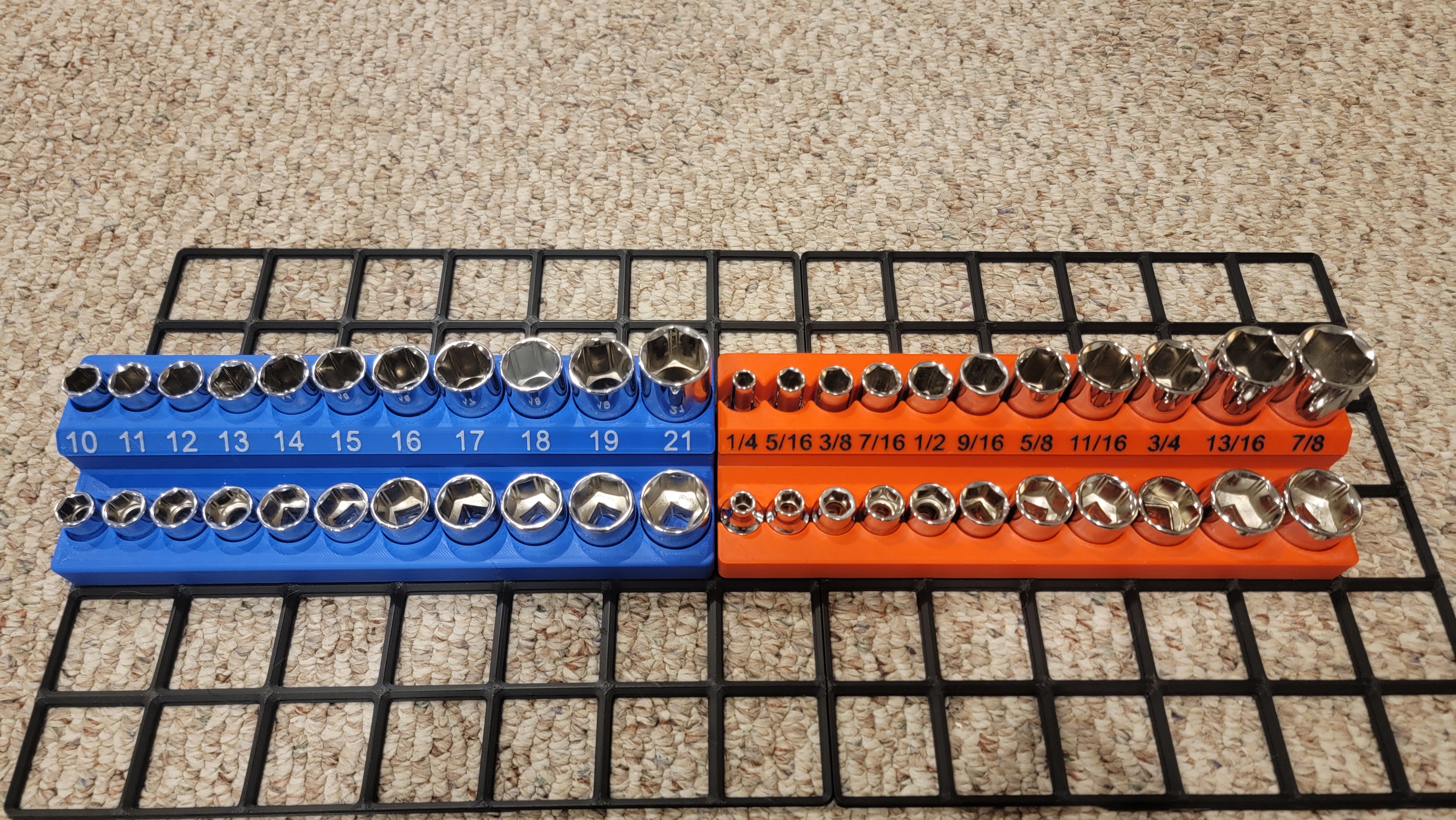 Space Efficient Socket Holders - Gridfinity — miniatura 5