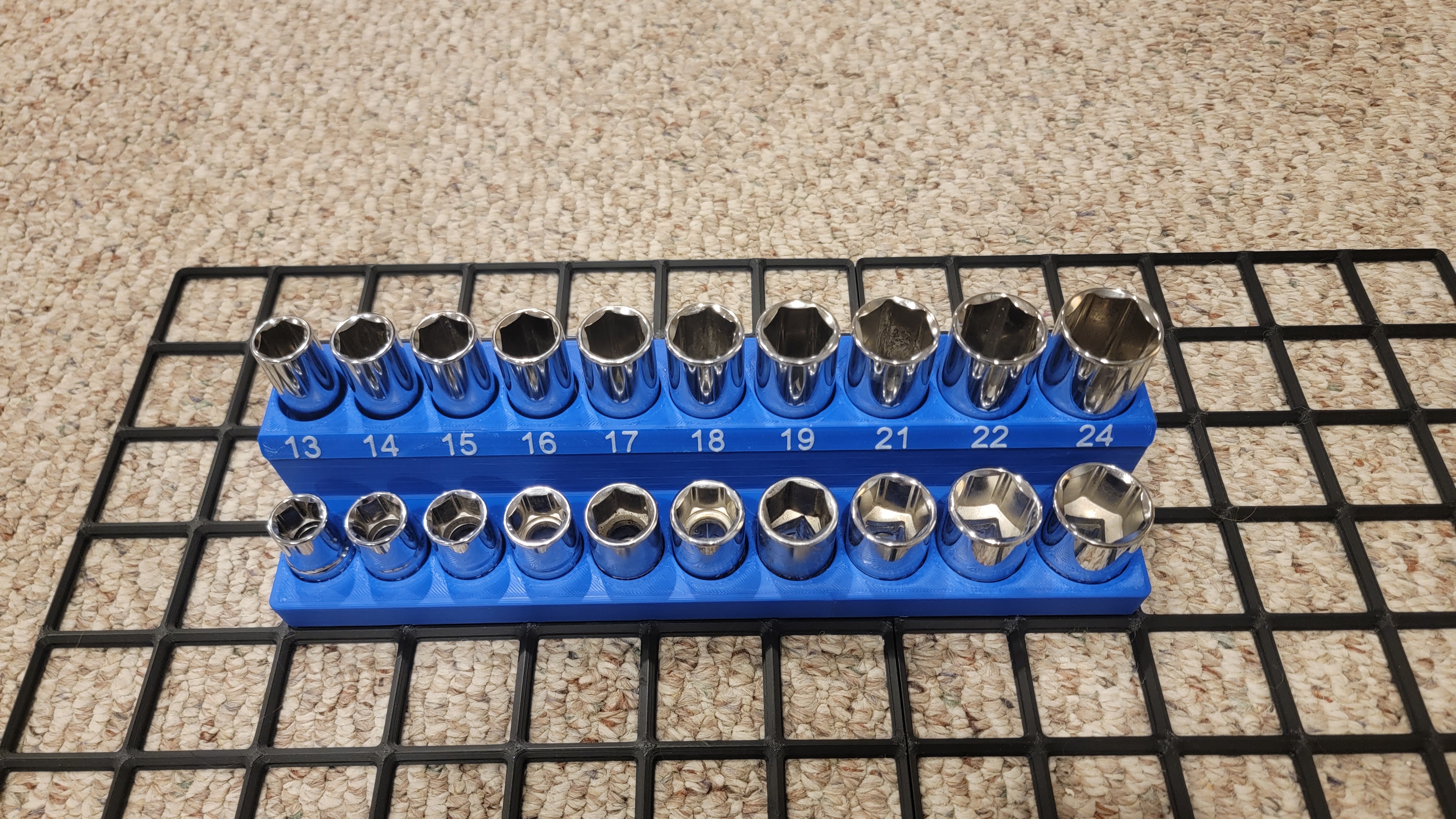 Space Efficient Socket Holders - Gridfinity — miniatura 4