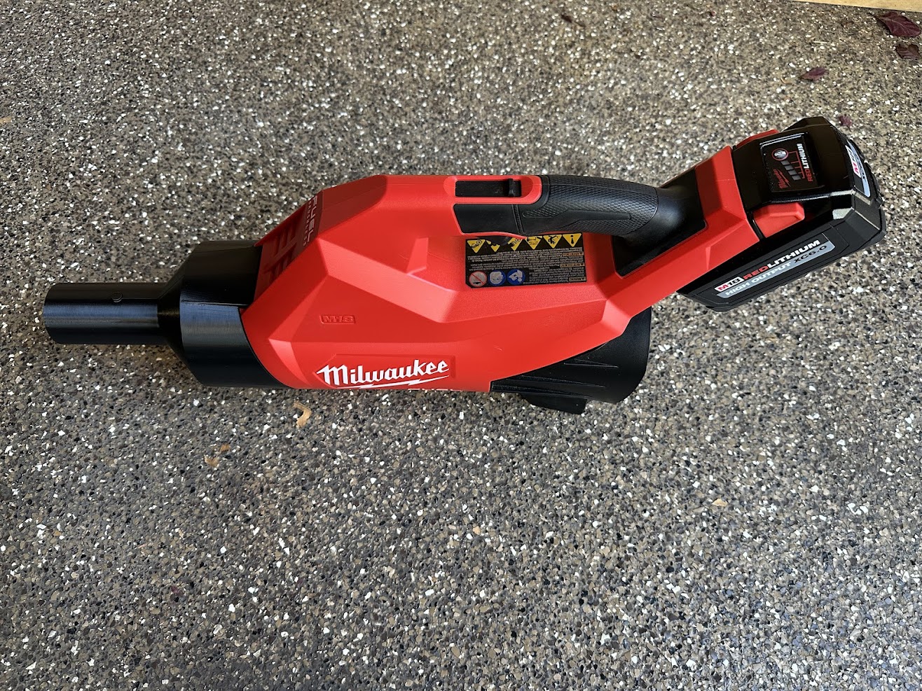 Milwaukee M18 Gutter Cleaning nozzle adapter - FUEL Blower Model 3017-20 — miniatura 2