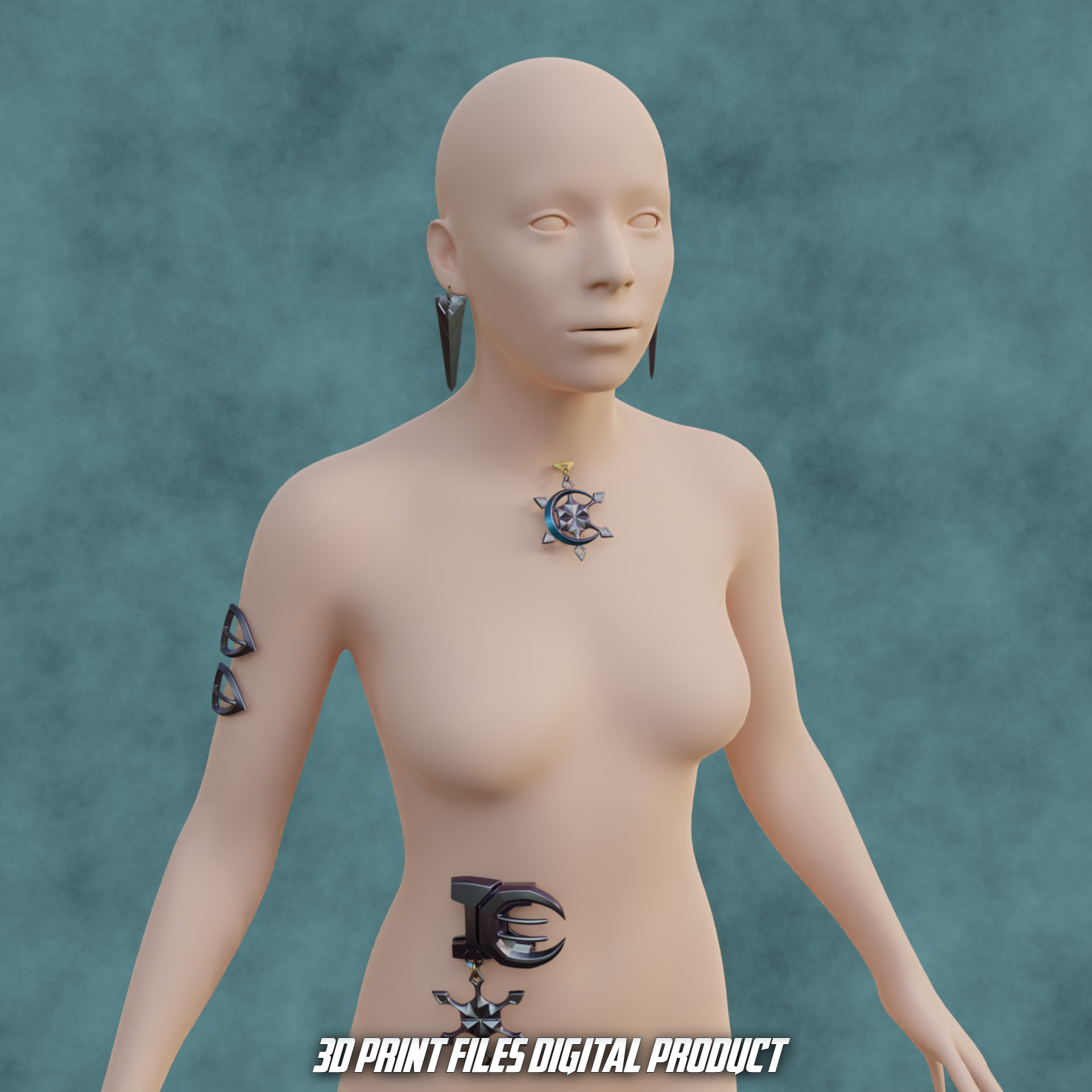 Luna Snow Cosplay Accessories Outfit Marvel Rivals — thumbnail 5
