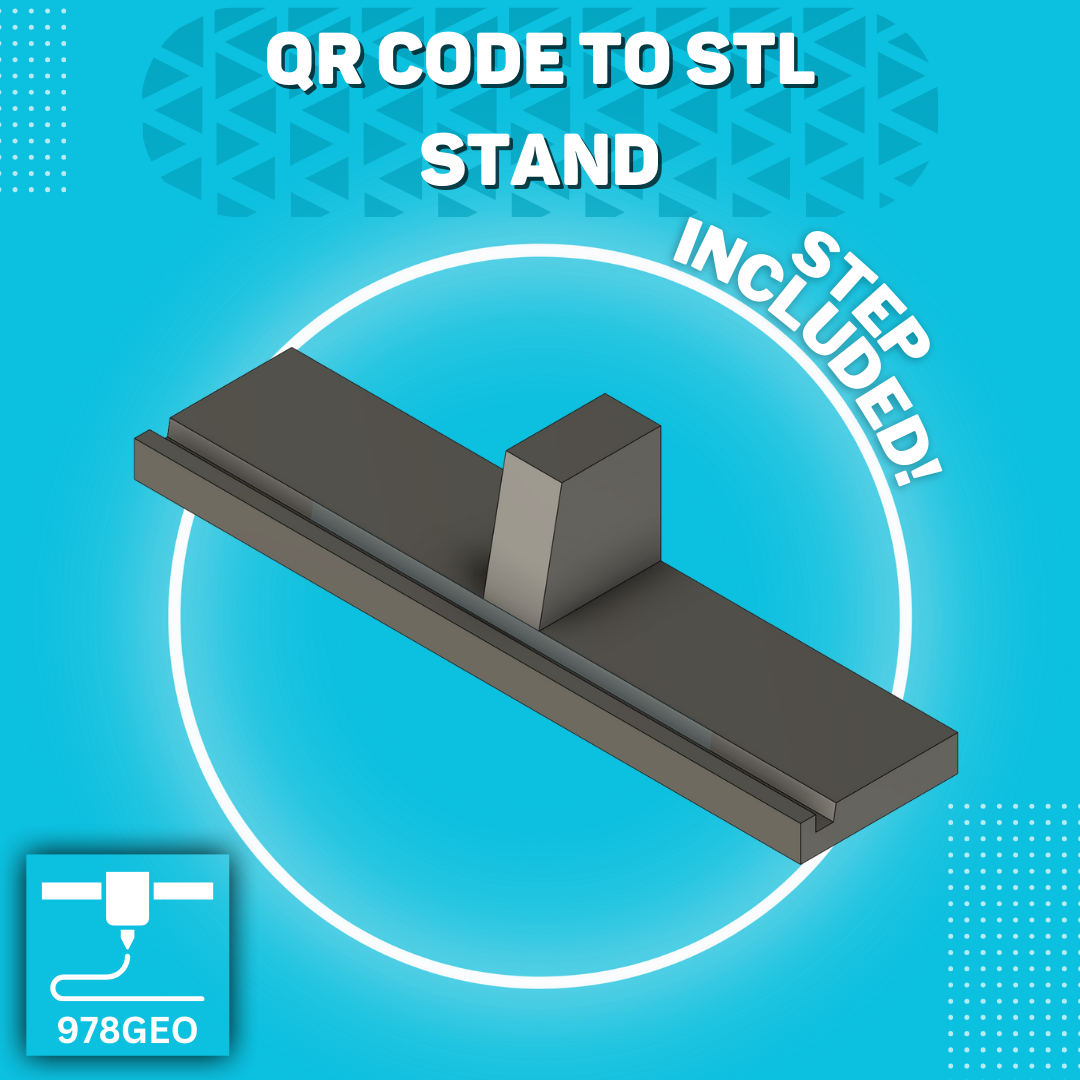 STL TO QR Code - Stand