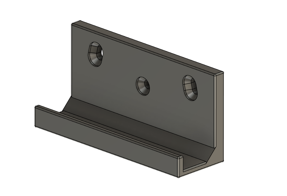 Vinyl wall holder for singles or LPs